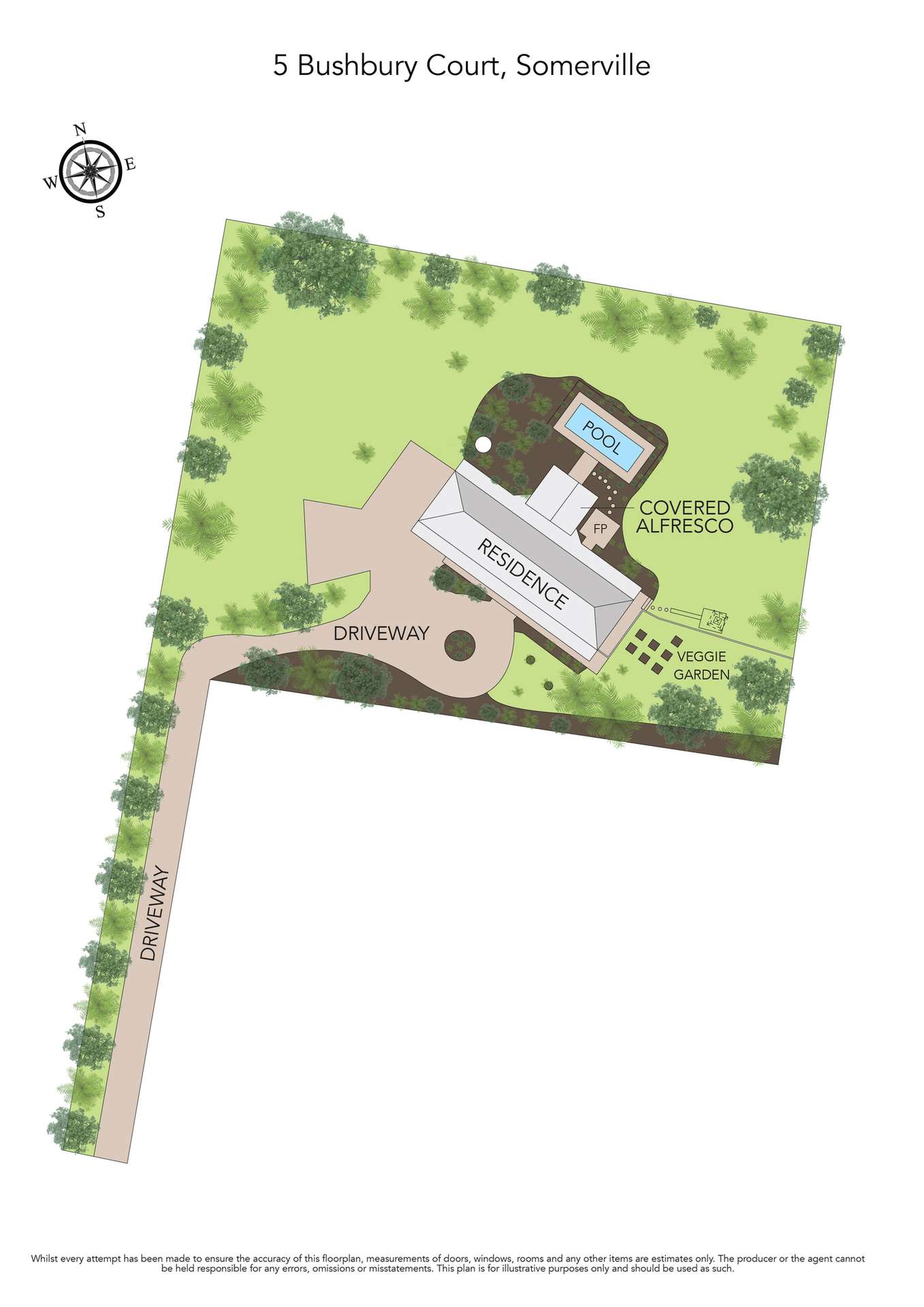 5 Bushbury Court, Somerville For Sale by Farmbuy.com - floorplan 2