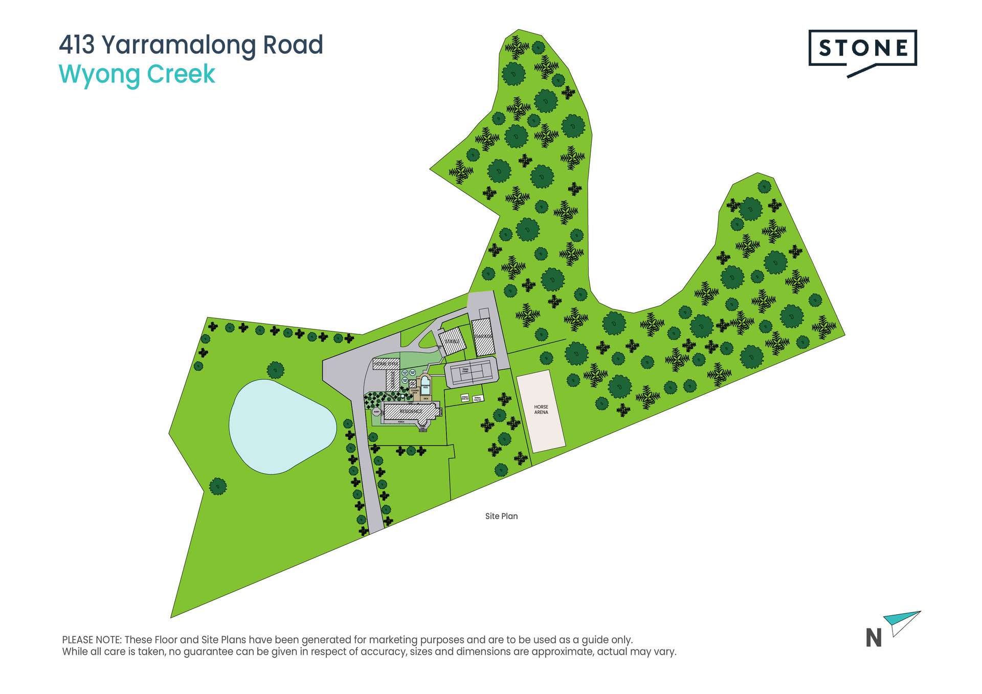 413 Yarramalong Road, Wyong Creek For Sale by Farmbuy.com - floorplan 2