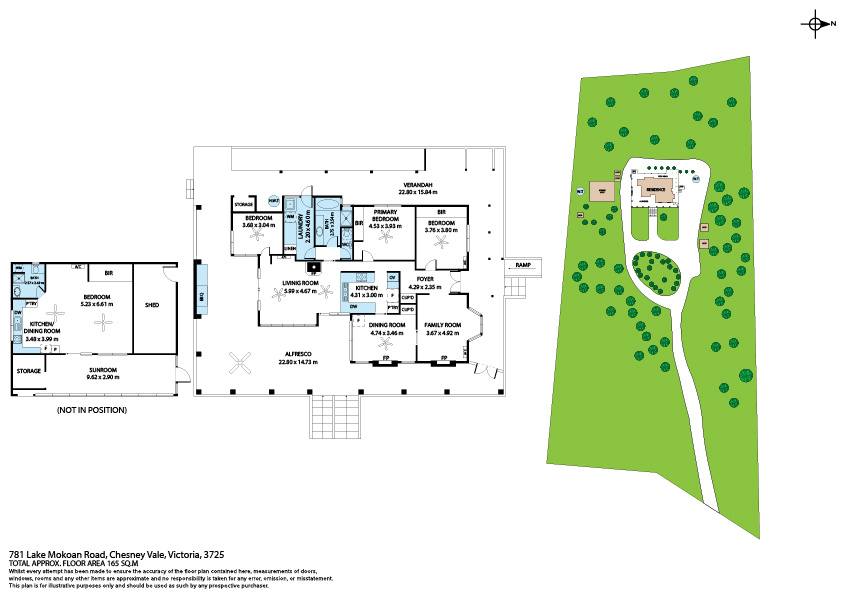 781 Lake Mokoan Road, Chesney Vale For Sale by Farmbuy.com - floorplan 1