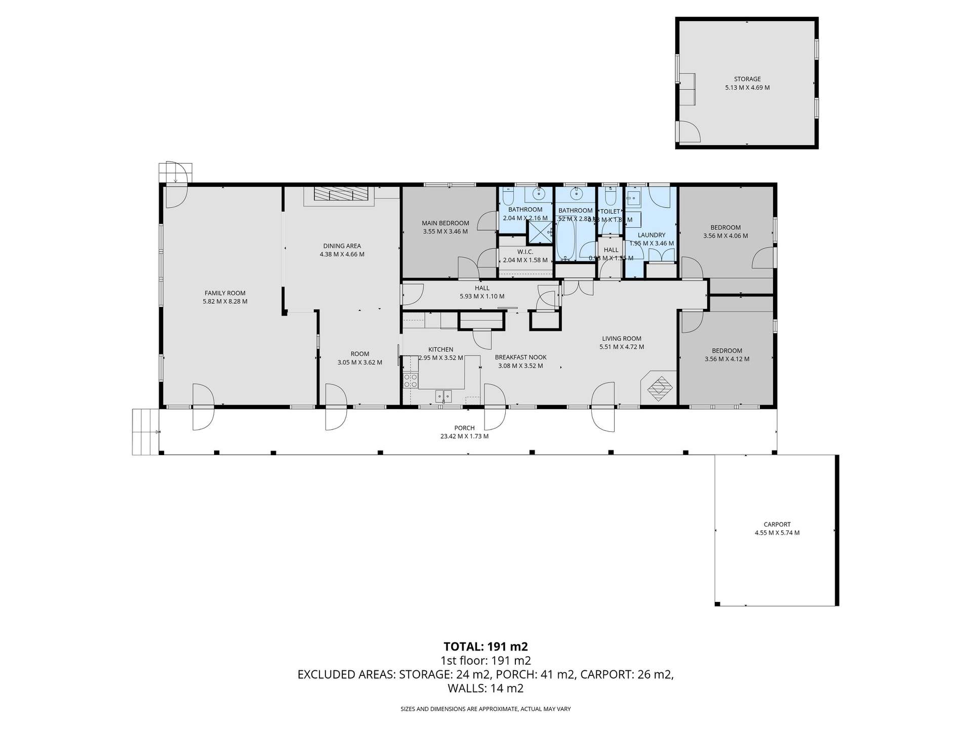 192 Myrtleford-Stanley Road, Stanley For Sale by Farmbuy.com - floorplan 1