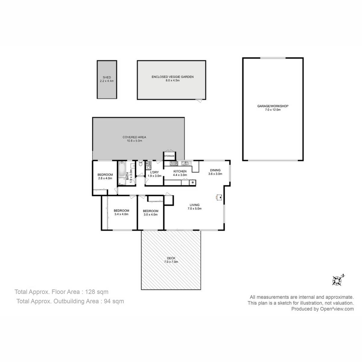 89 Hill Street, Middleton Sold by Farmbuy.com - floorplan 1