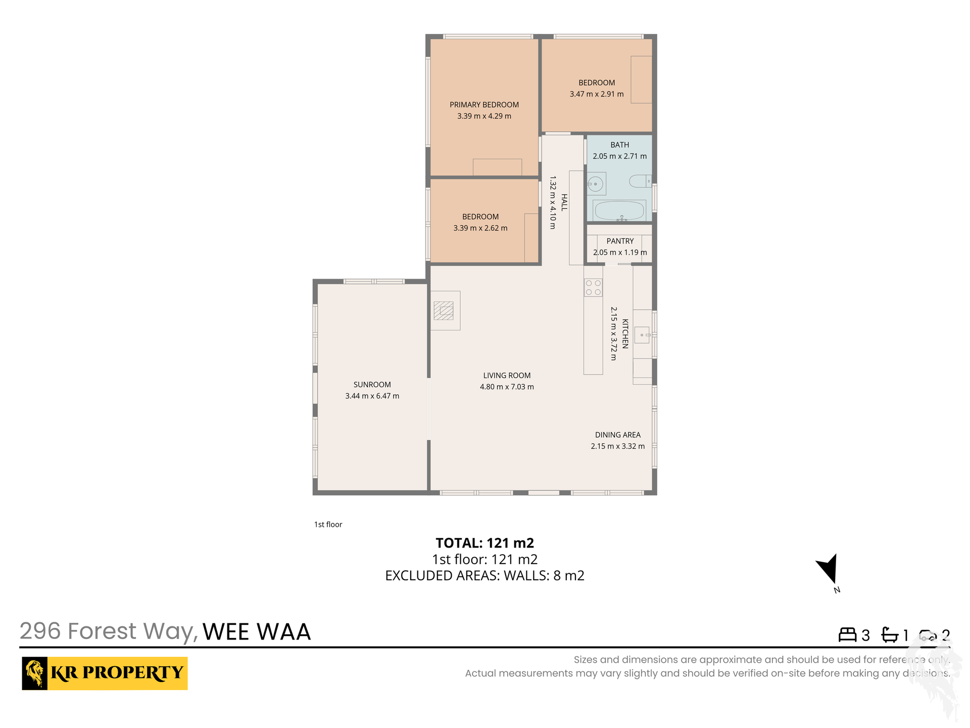 296 Forest Way, Wee Waa For Sale by Farmbuy.com - floorplan 1