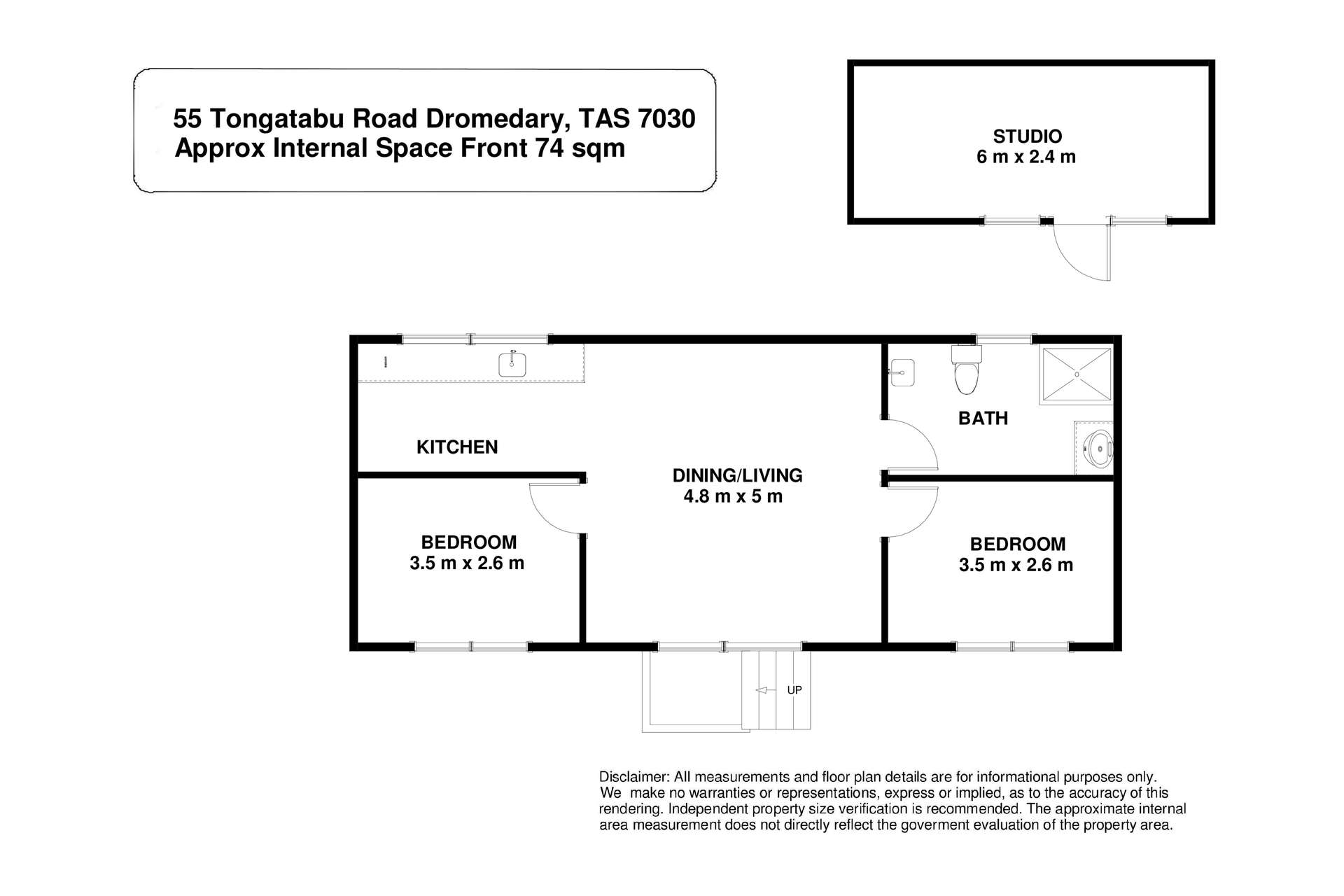55 Tongatabu Road, Dromedary Sold by Farmbuy.com - floorplan 1