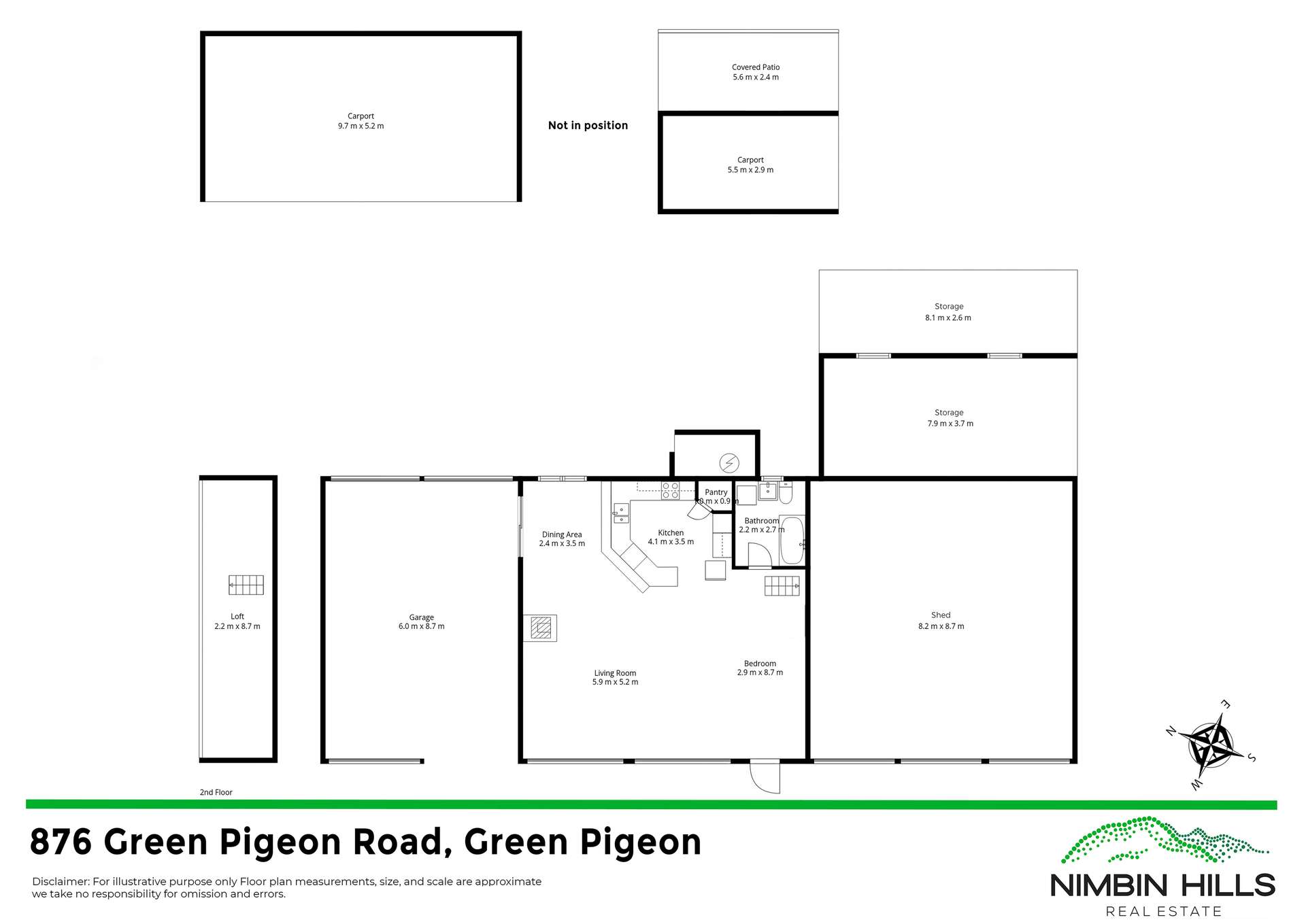 876 Green Pigeon Road, Green Pigeon For Sale by Farmbuy.com - floorplan 1