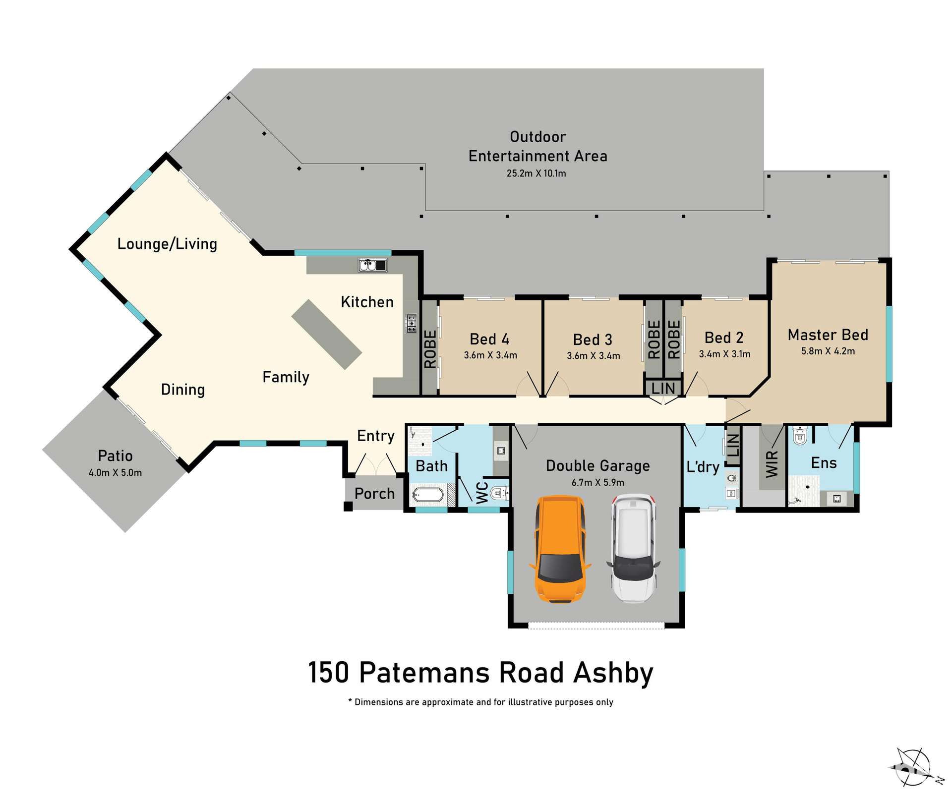 150 Patemans Road, Ashby For Sale by Farmbuy.com - floorplan 1