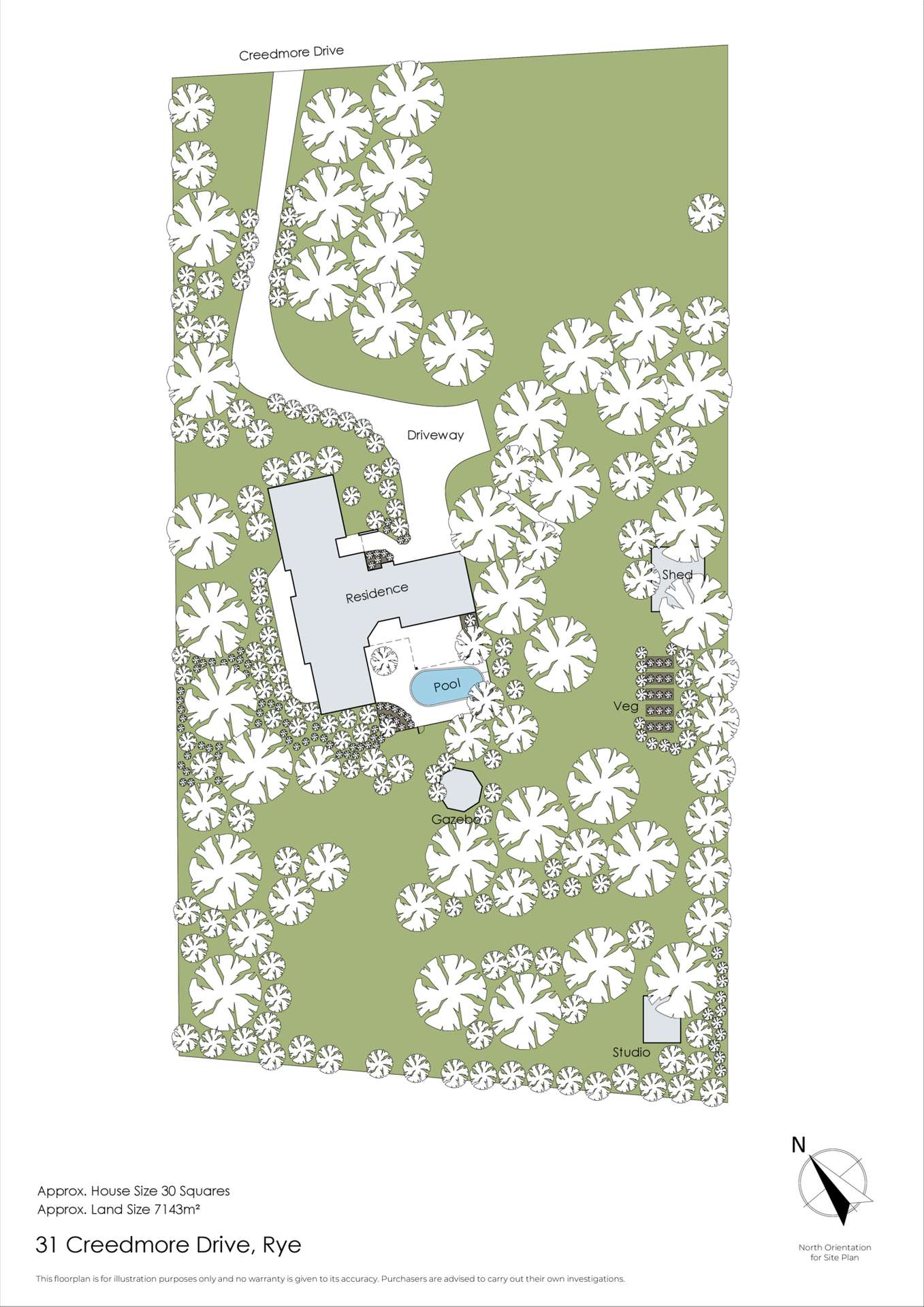 31 Creedmore Drive, Rye For Sale by Farmbuy.com - floorplan 2