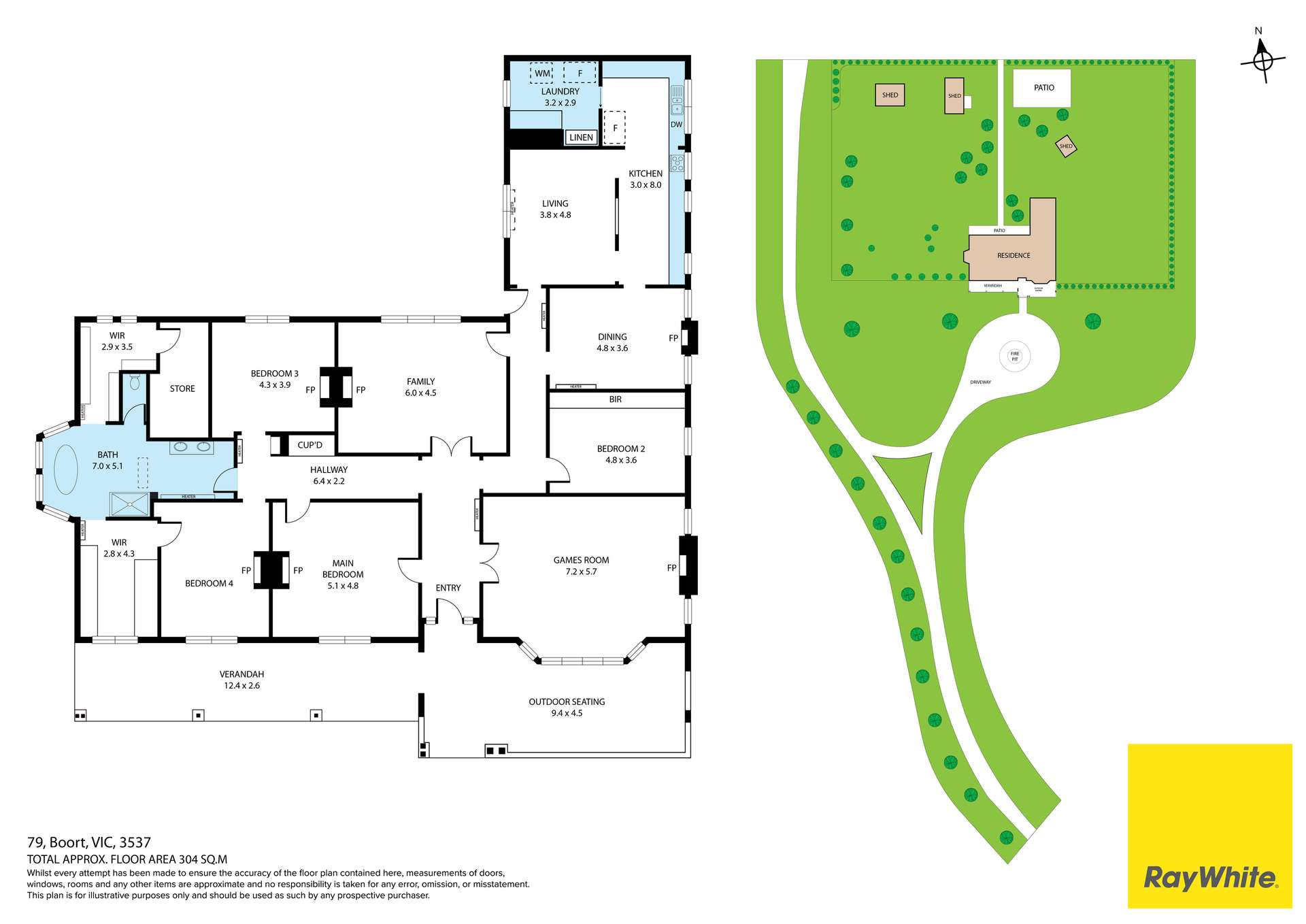 79 Boort-Yando Road, Boort For Sale by Farmbuy.com - floorplan 1