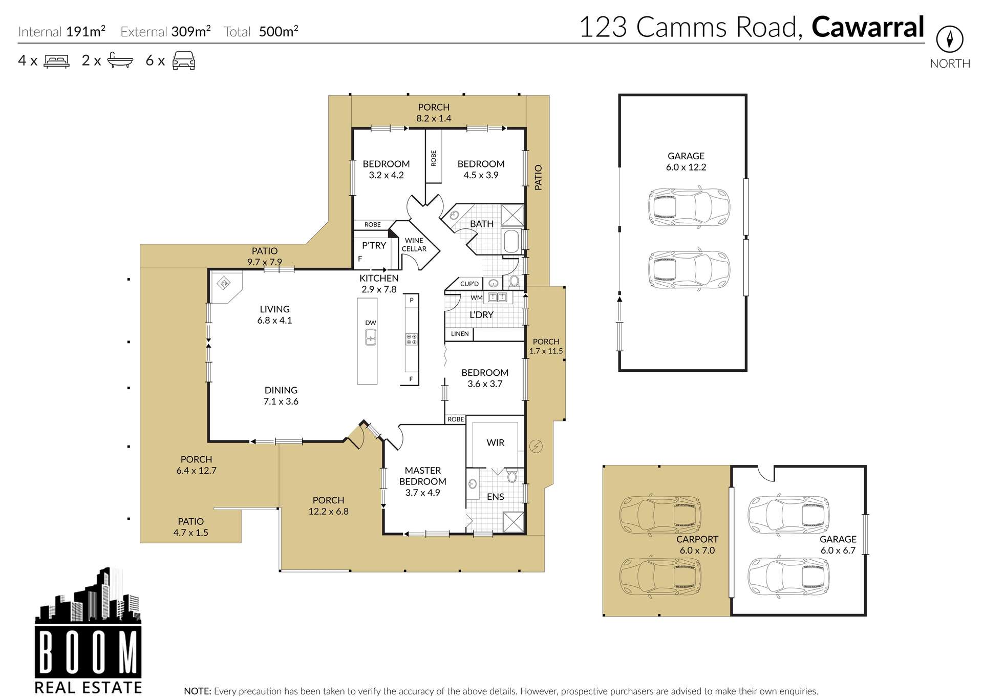 123 Camms Road, Cawarral Sold by Farmbuy.com - floorplan 1