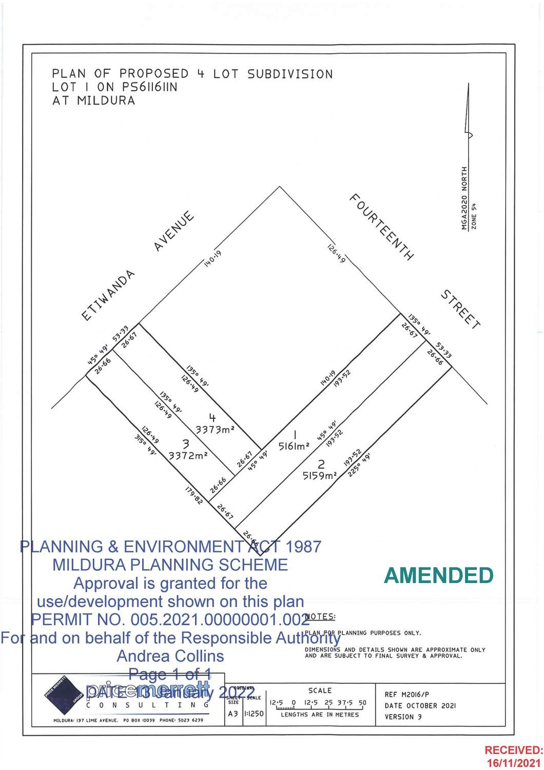 Lot Lot 1, 619-625 Fourteenth Street, Mildura For Sale by Farmbuy.com - floorplan 1