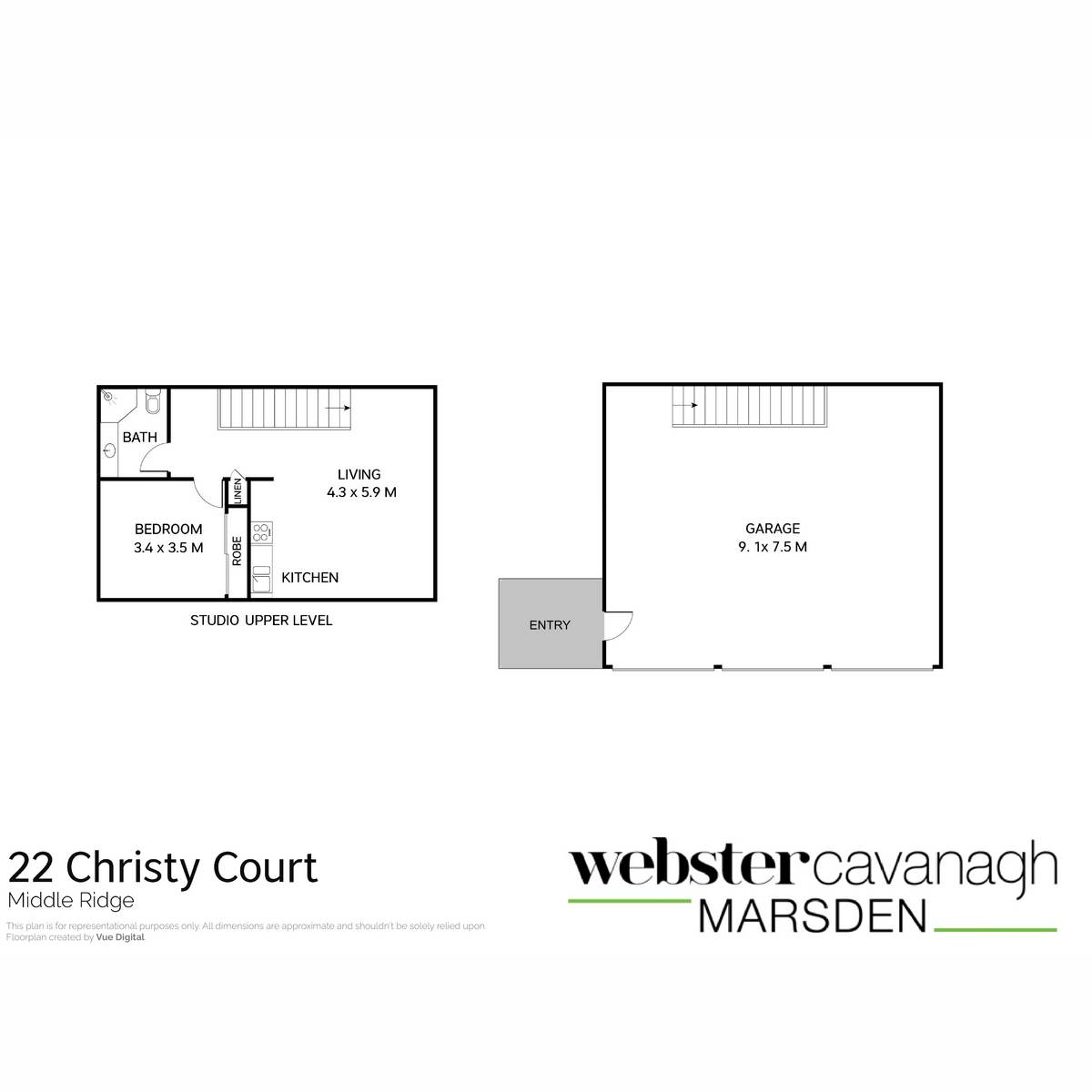 22 Christy Court, Middle Ridge Sold by Farmbuy.com - floorplan 2