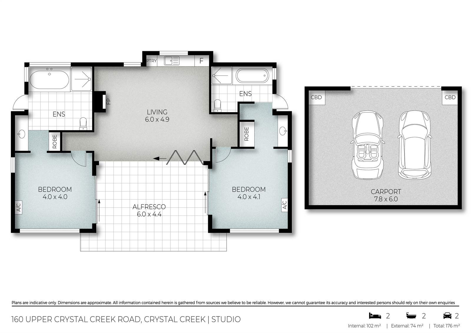 160 Upper Crystal Creek Road, Upper Crystal Creek For Sale by Farmbuy.com - floorplan 2