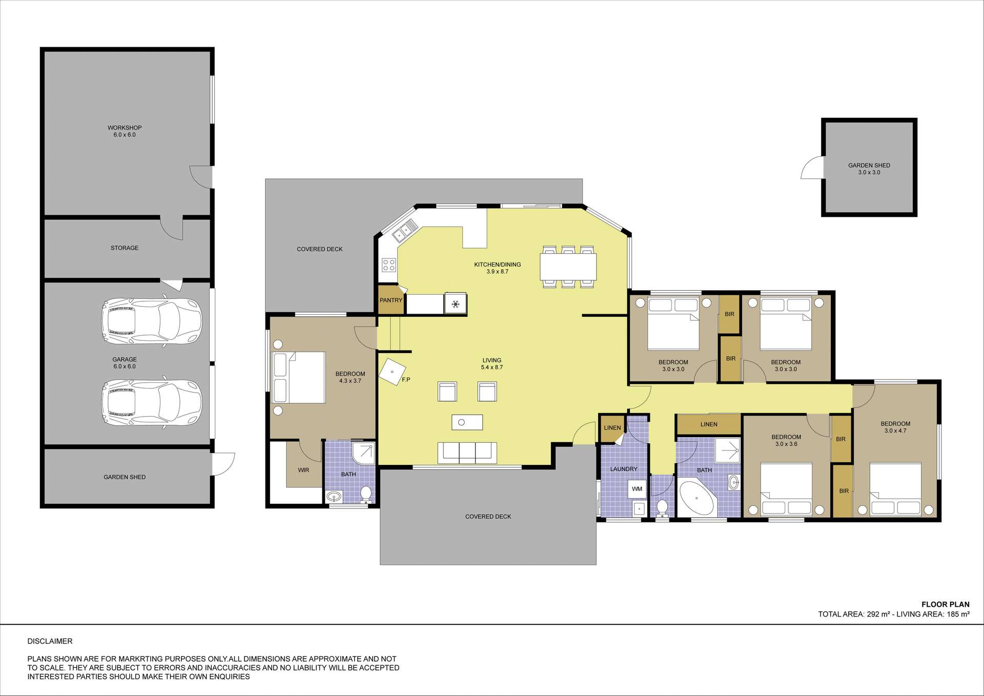 465 Allens Rivulet Road, Allens Rivulet For Sale by Farmbuy.com - floorplan 1