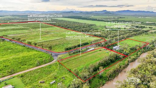 Farm For Sale - QLD - Dimbulah - 4872 - 400M WALSH RIVER FRONTAGE | 2 TITLES | 55.85HA 