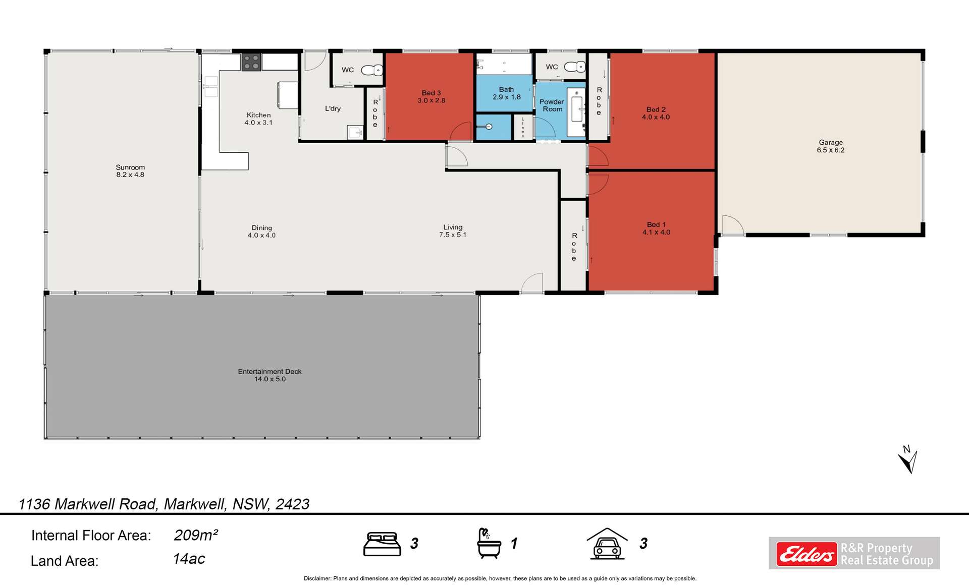 1136 Markwell Road, Markwell For Sale by Farmbuy.com - floorplan 1