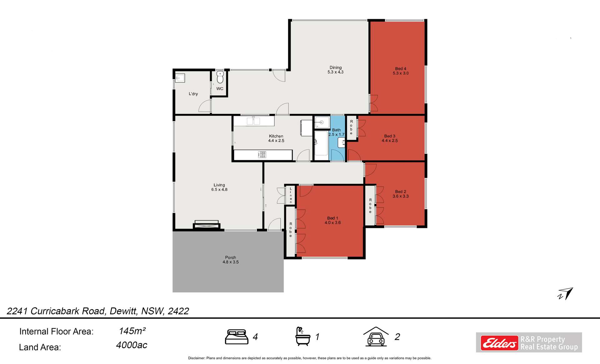 2241 Curricabark Road, Dewitt For Sale by Farmbuy.com - floorplan 1