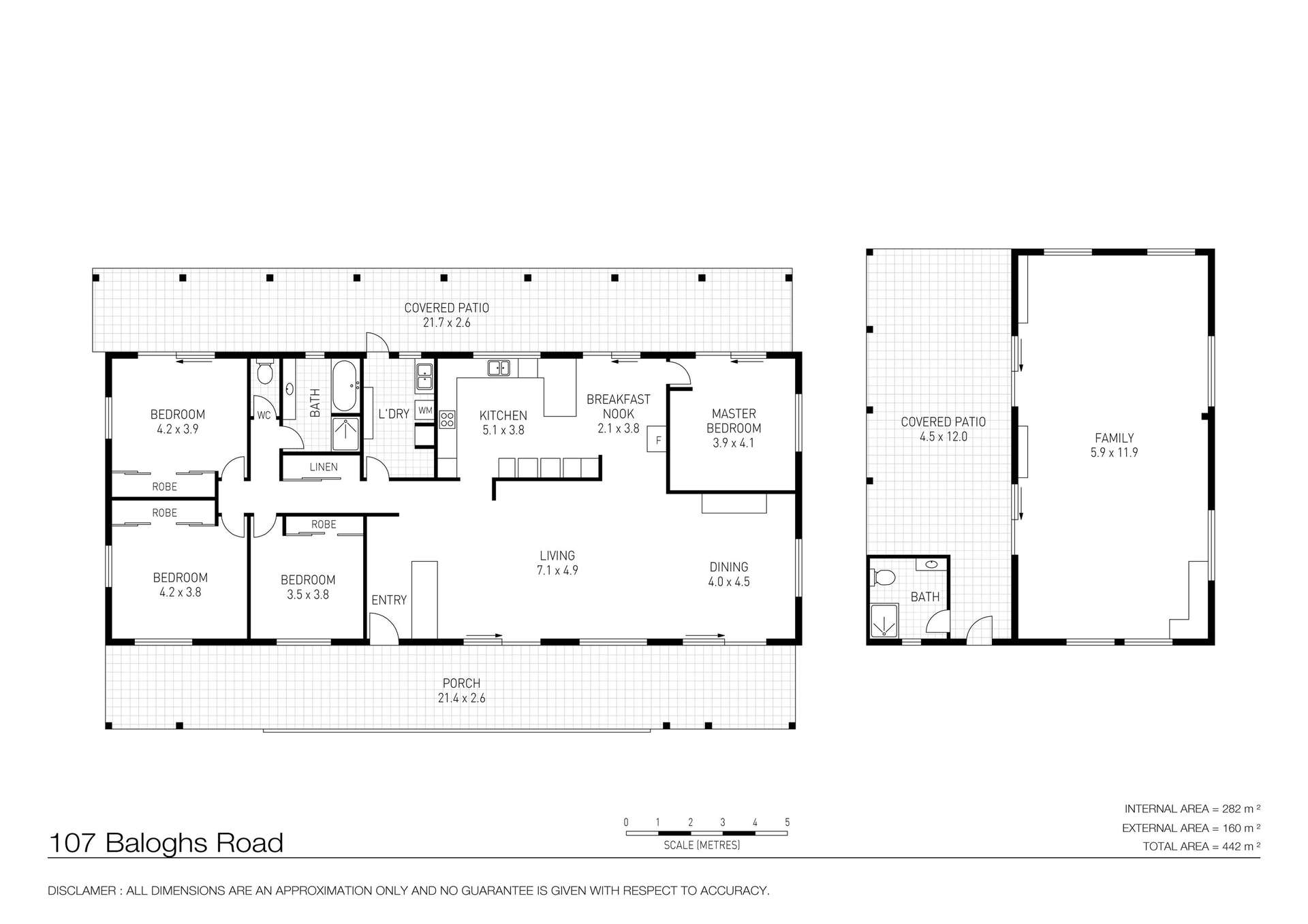 107 Baloghs Road, Anderleigh For Sale by Farmbuy.com - floorplan 1