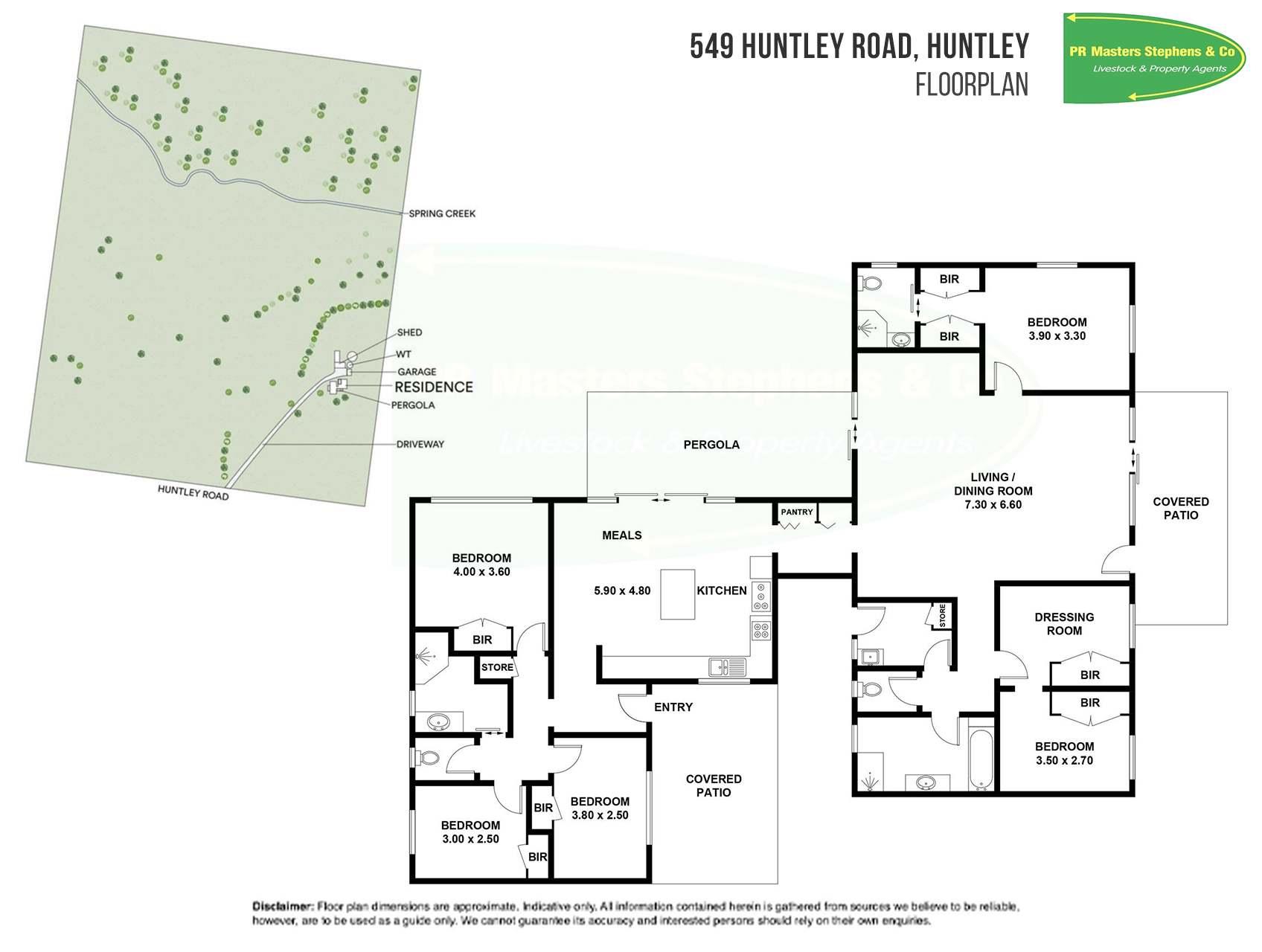 584 Huntley Road, Huntley For Sale by Farmbuy.com - floorplan 1
