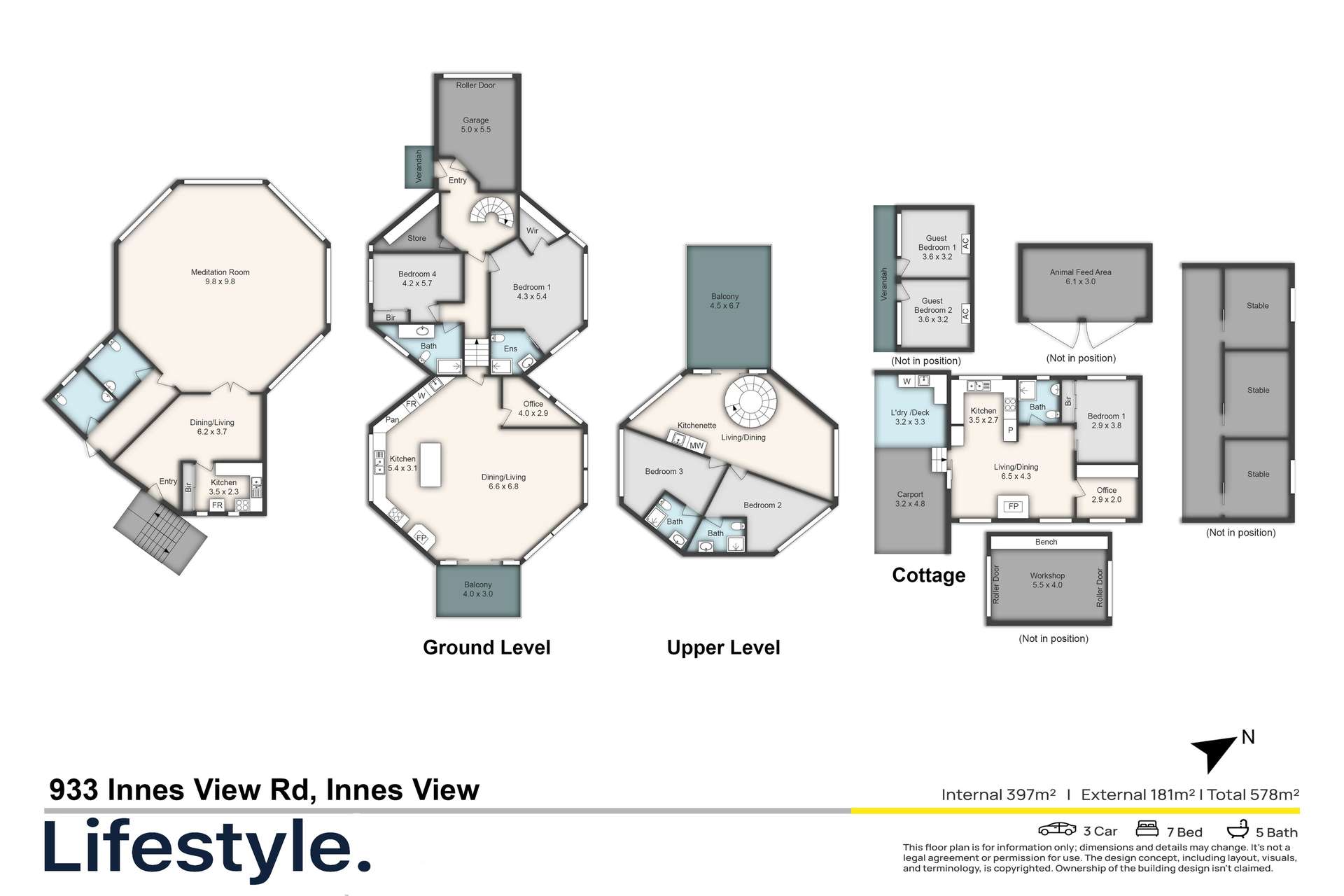 933 Innes View Road, Innes View For Sale by Farmbuy.com - floorplan 1