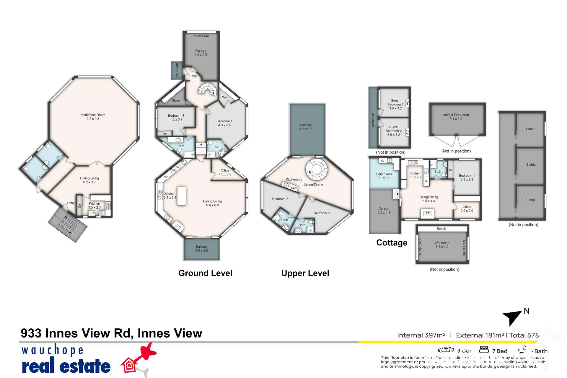 933 Innes View Road, Innes View For Sale by Farmbuy.com - floorplan 1