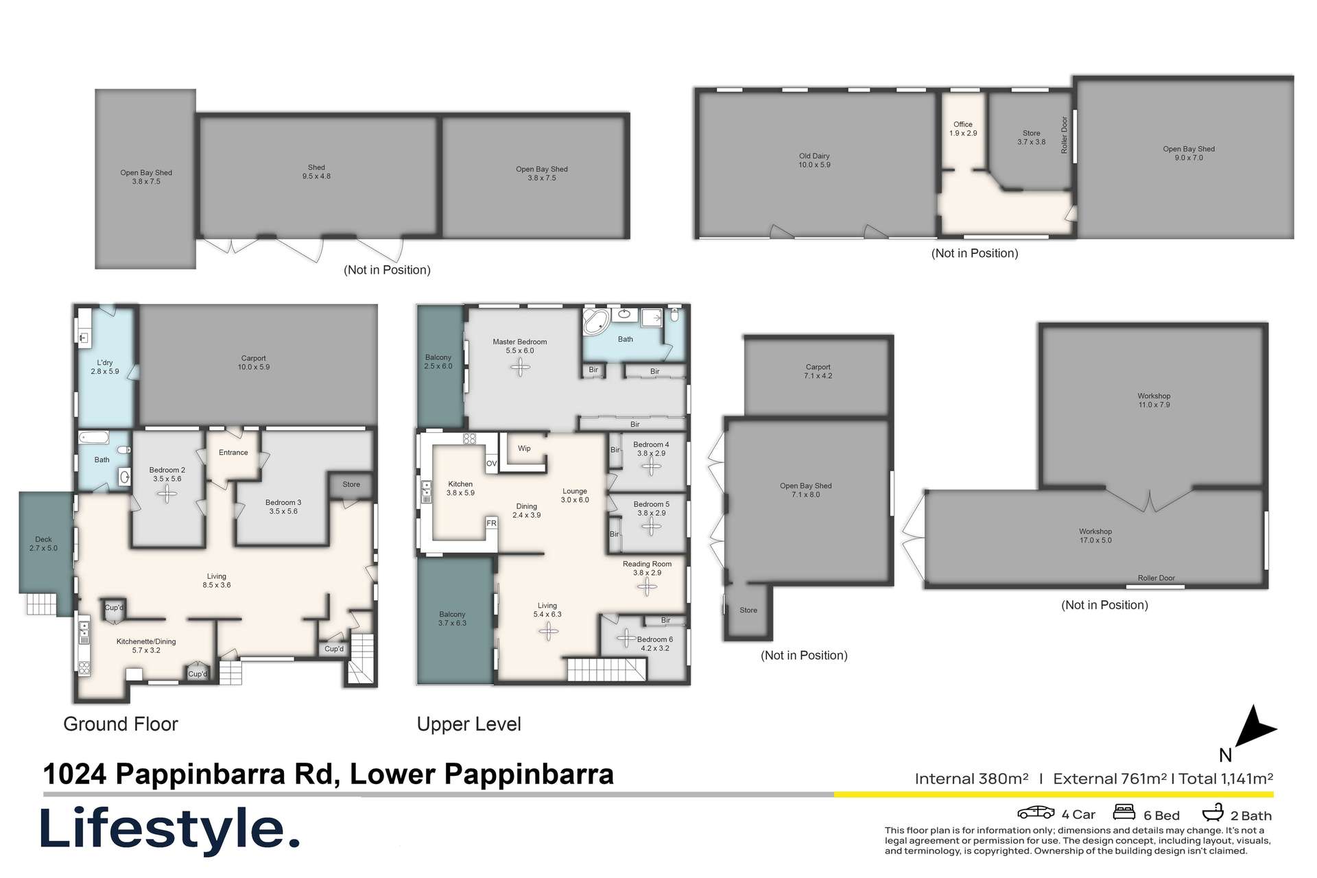 1024 Pappinbarra Road, Pappinbarra For Sale by Farmbuy.com - floorplan 1