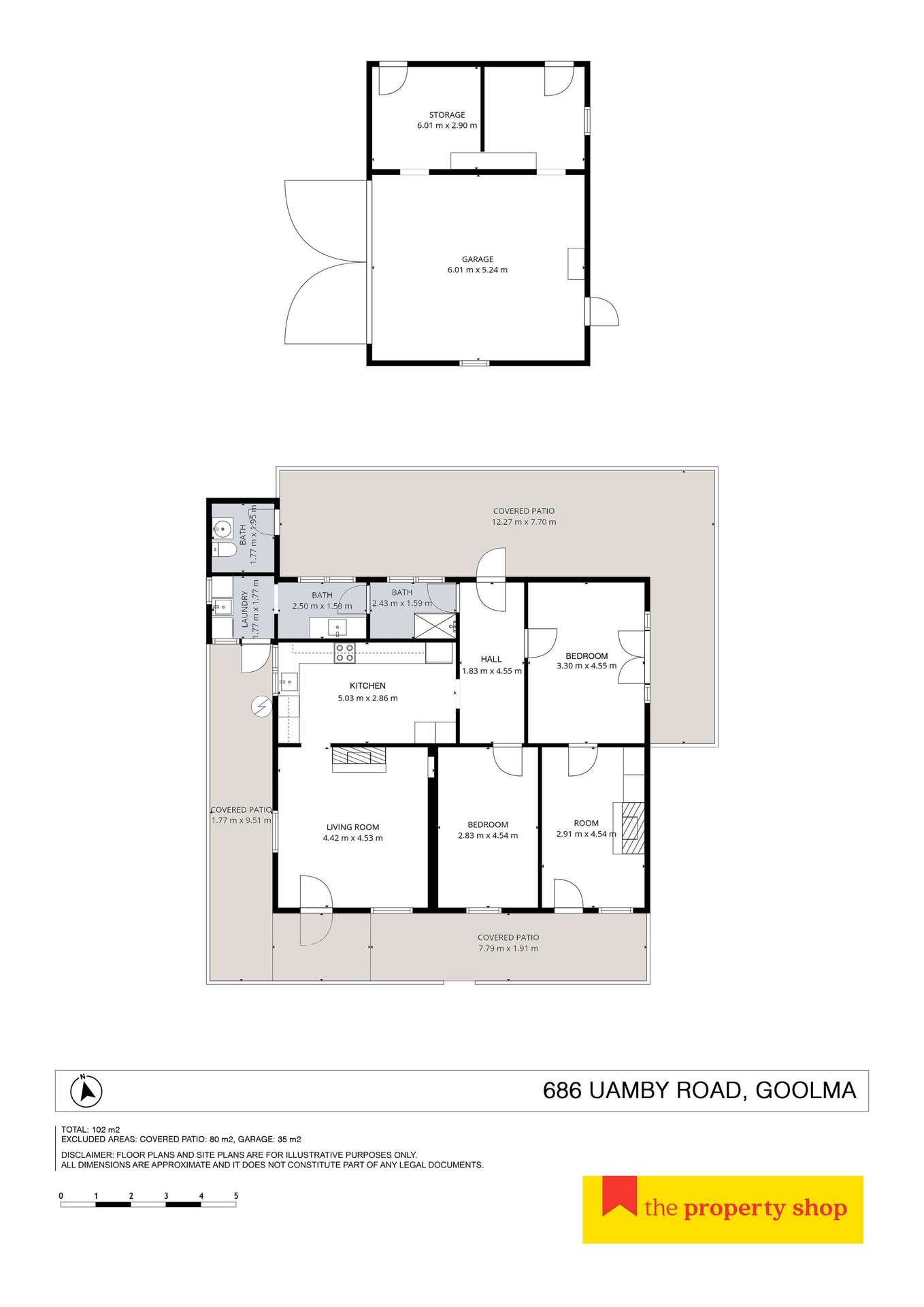 686 Uamby Road, Gulgong For Sale by Farmbuy.com - floorplan 1
