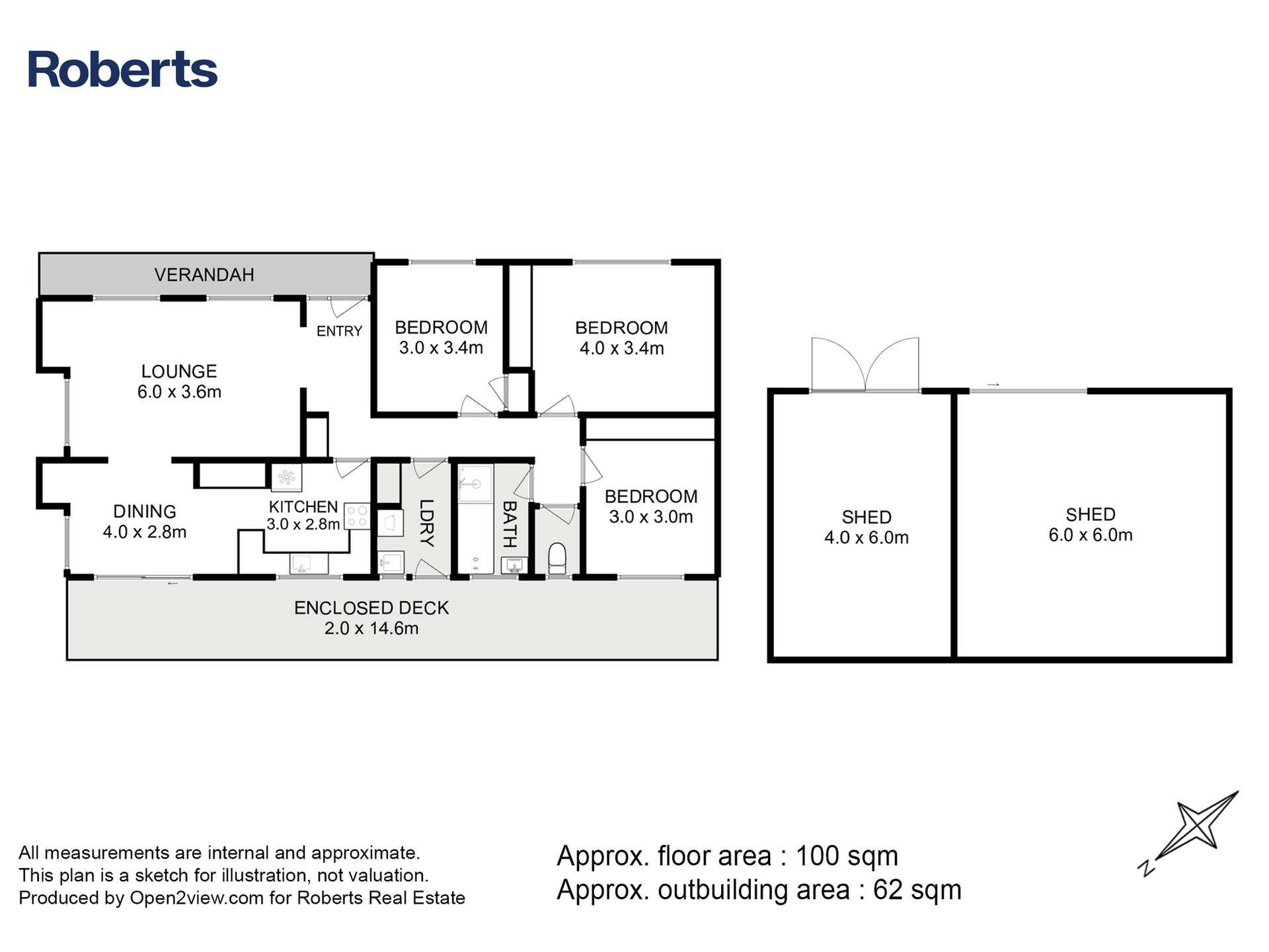 2A High Street, Oatlands For Sale by Farmbuy.com - floorplan 1