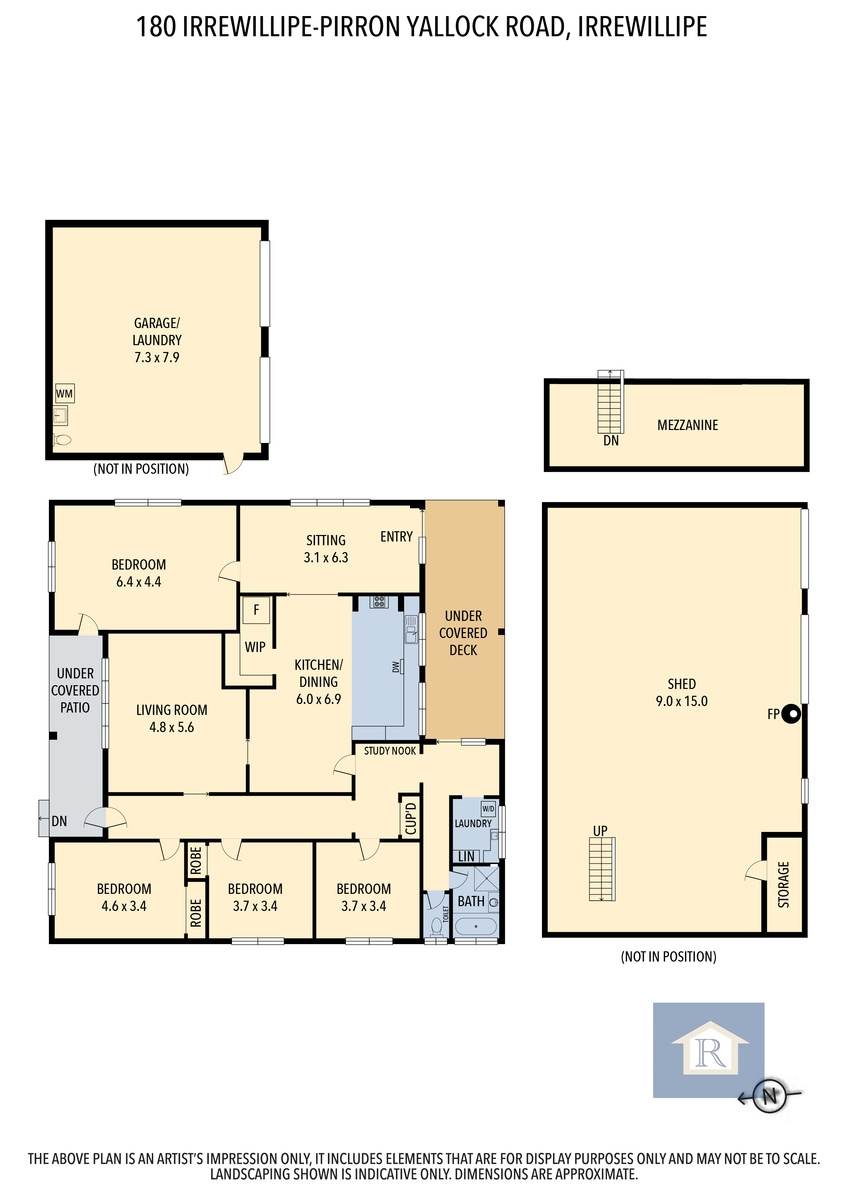 180 Irrewillipe-Pirron Yallock Road, Irrewillipe For Sale by Farmbuy.com - floorplan 1