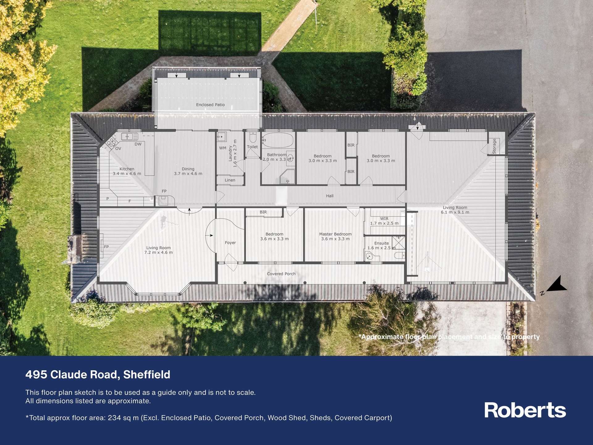 495 Claude Road, Sheffield For Sale by Farmbuy.com - floorplan 1