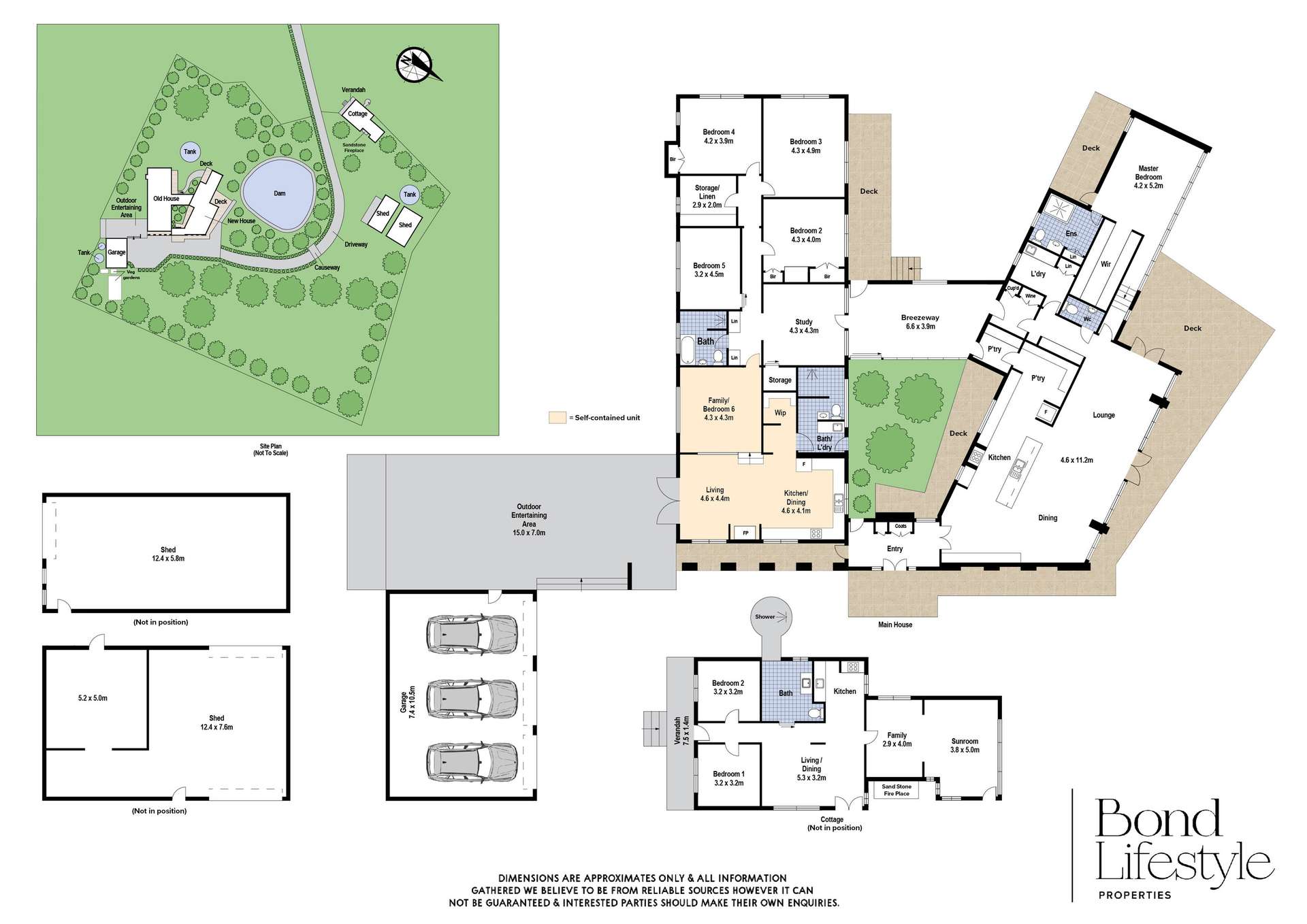 58 Priddles Lane, Wattamolla For Sale by Farmbuy.com - floorplan 1