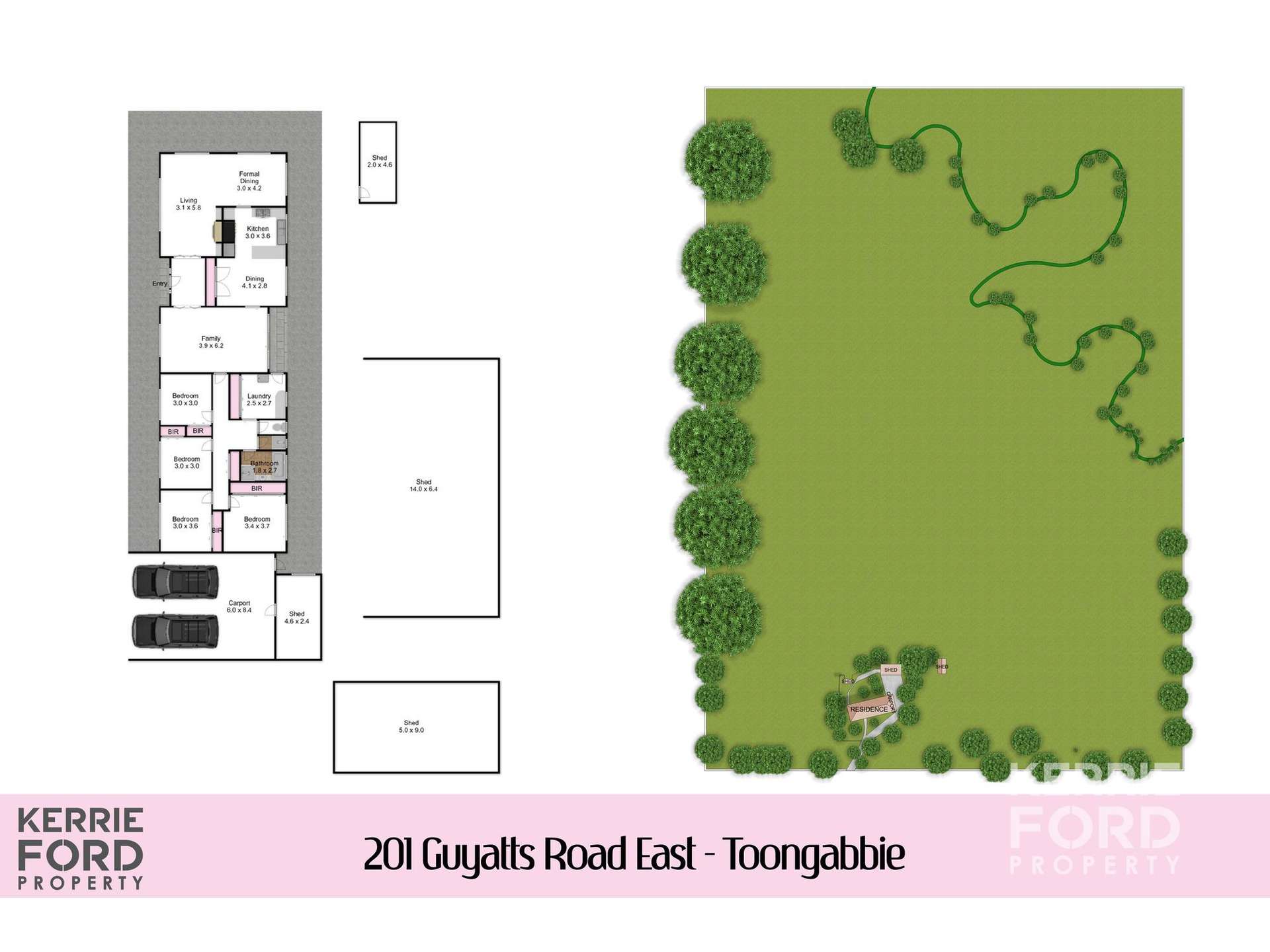 201 Guyatts Road, Toongabbie For Sale by Farmbuy.com - floorplan 2
