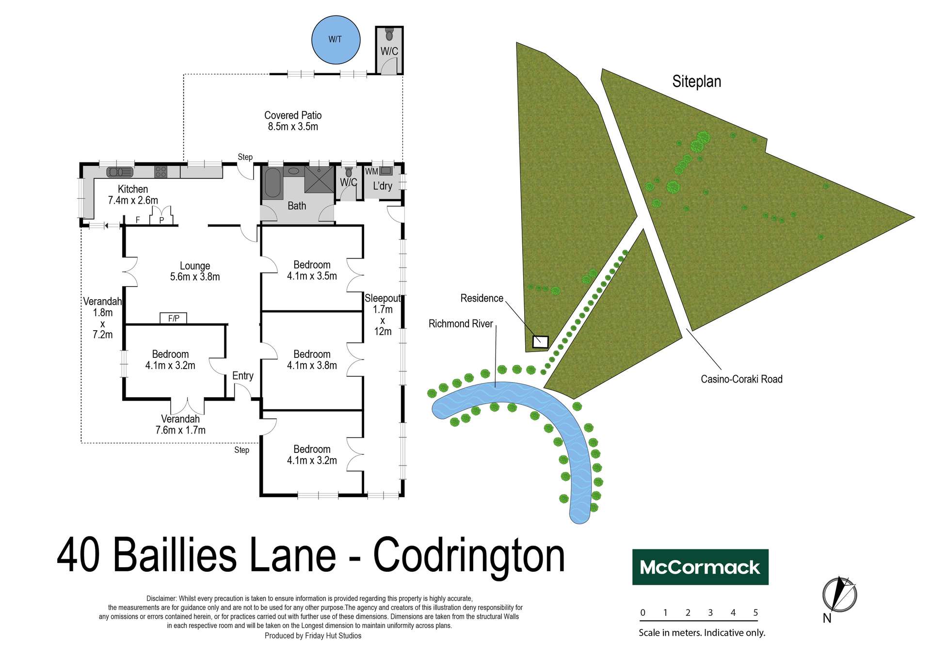 40 Baillies Lane, Codrington For Sale by Farmbuy.com - floorplan 1