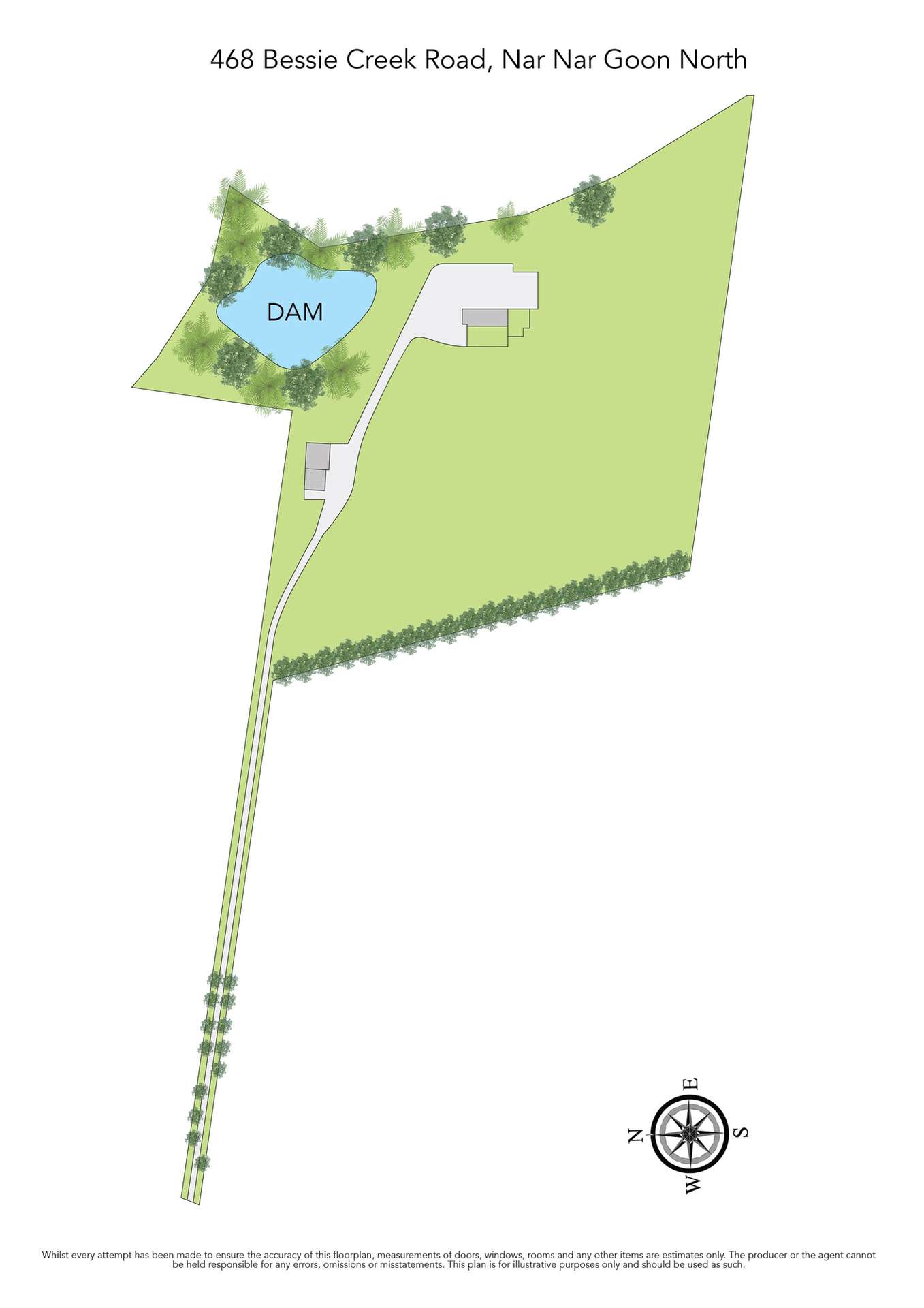 468 Bessie Creek Road, Nar Nar Goon North For Sale by Farmbuy.com - floorplan 1