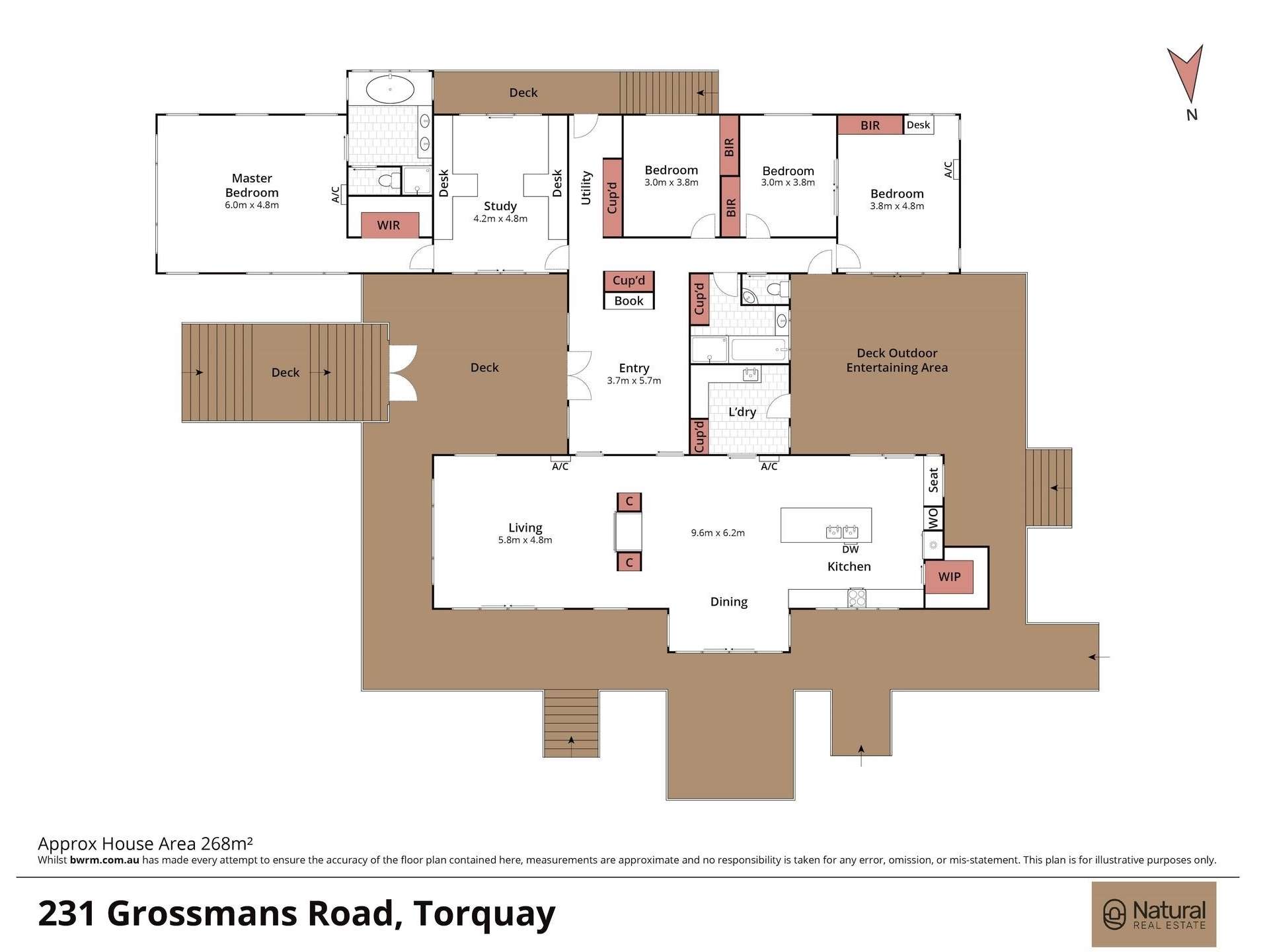 231 Grossmans Road, Torquay Sold by Farmbuy.com - floorplan 1
