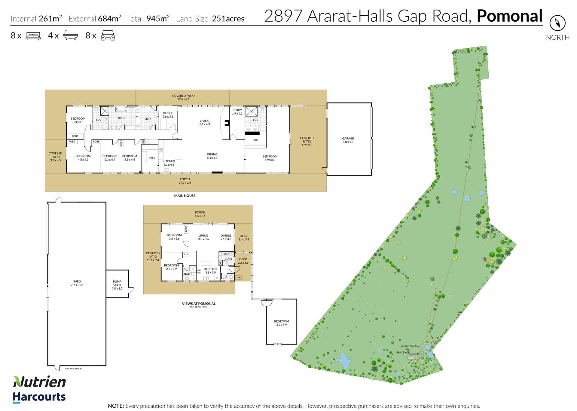2897 Ararat-Halls Gap Road, Pomonal For Sale by Farmbuy.com - floorplan 1