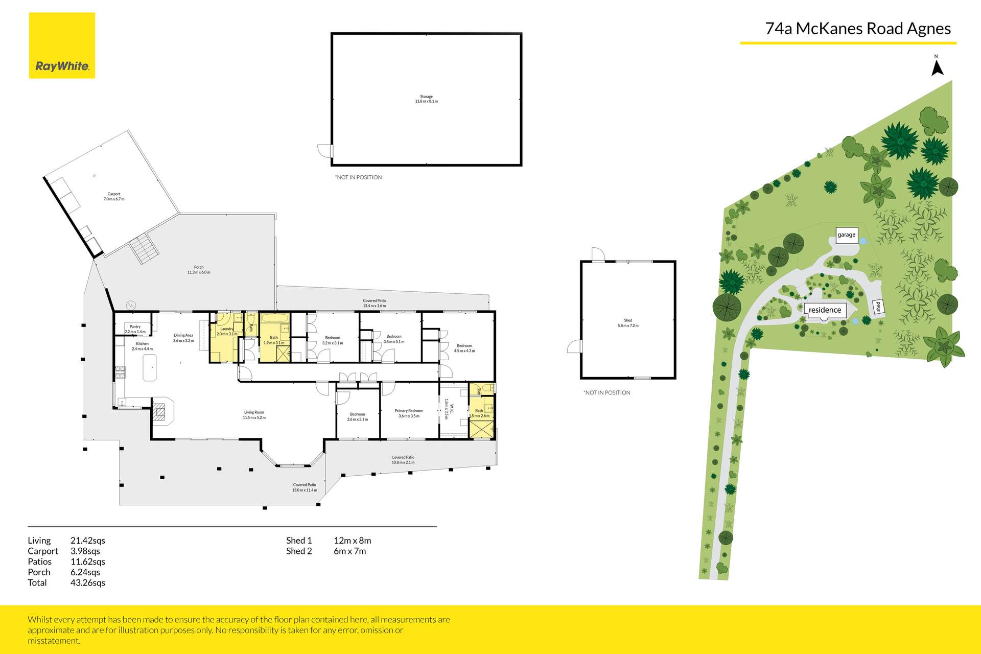 74A Mckanes Road, Agnes For Sale by Farmbuy.com - floorplan 1