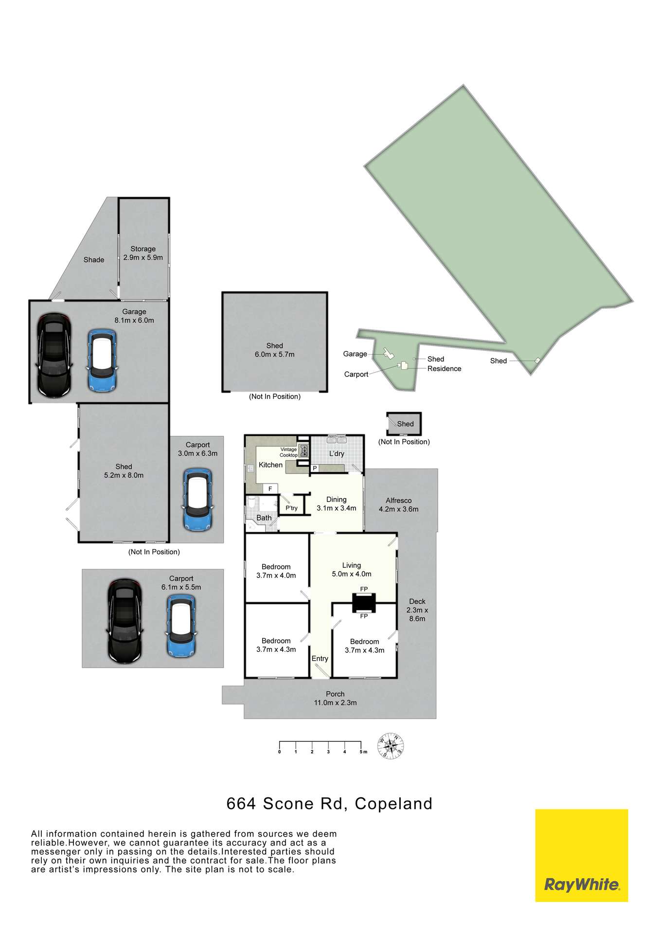 664 Scone Road, Copeland Via, Gloucester Sold by Farmbuy.com - floorplan 1