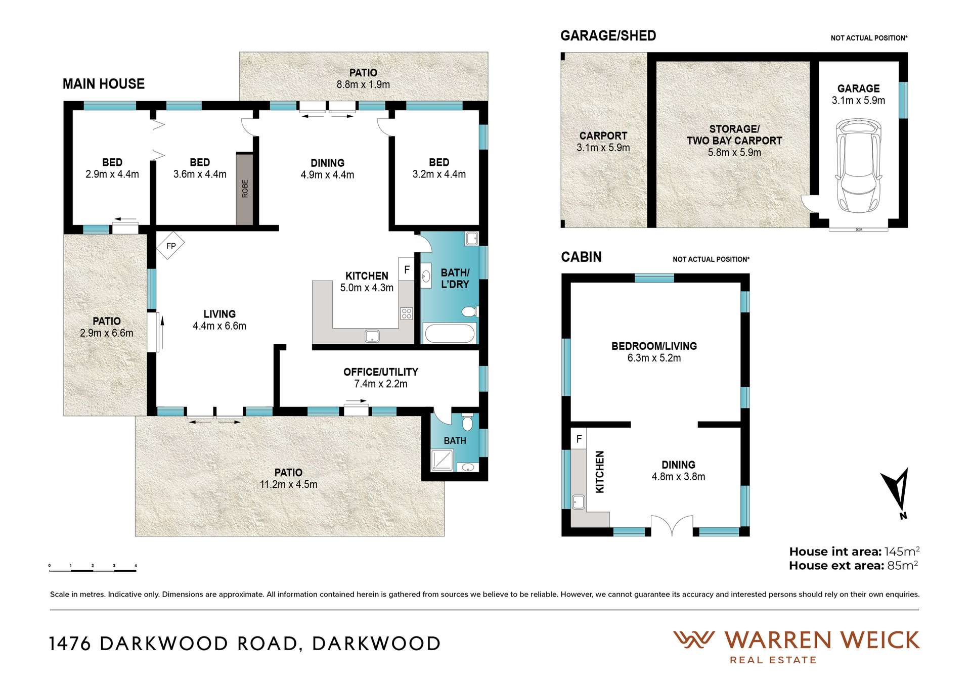 1476 Darkwood Road, Bellingen For Sale by Farmbuy.com - floorplan 1