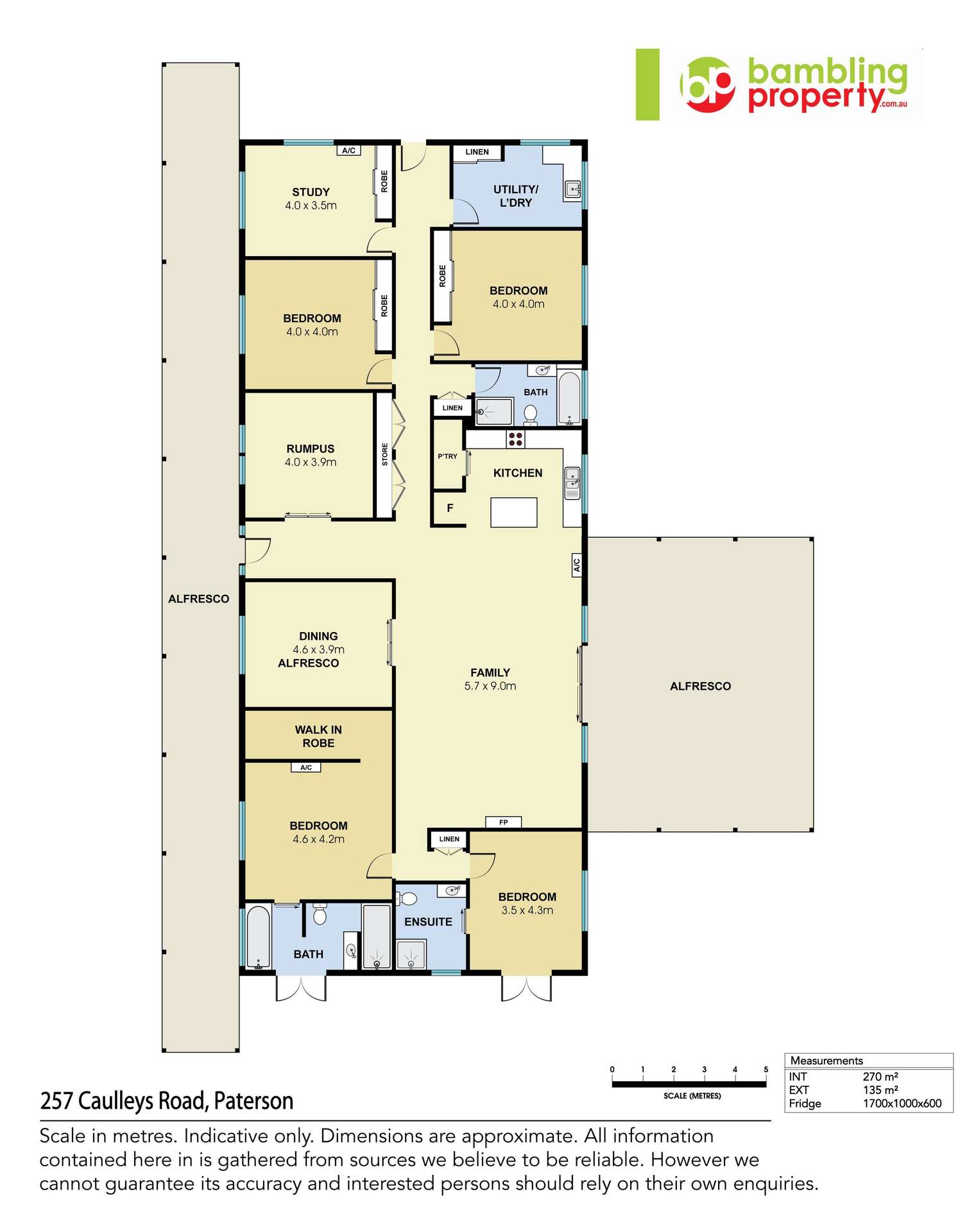 257-343 Caulleys Road, Paterson For Sale by Farmbuy.com - floorplan 1