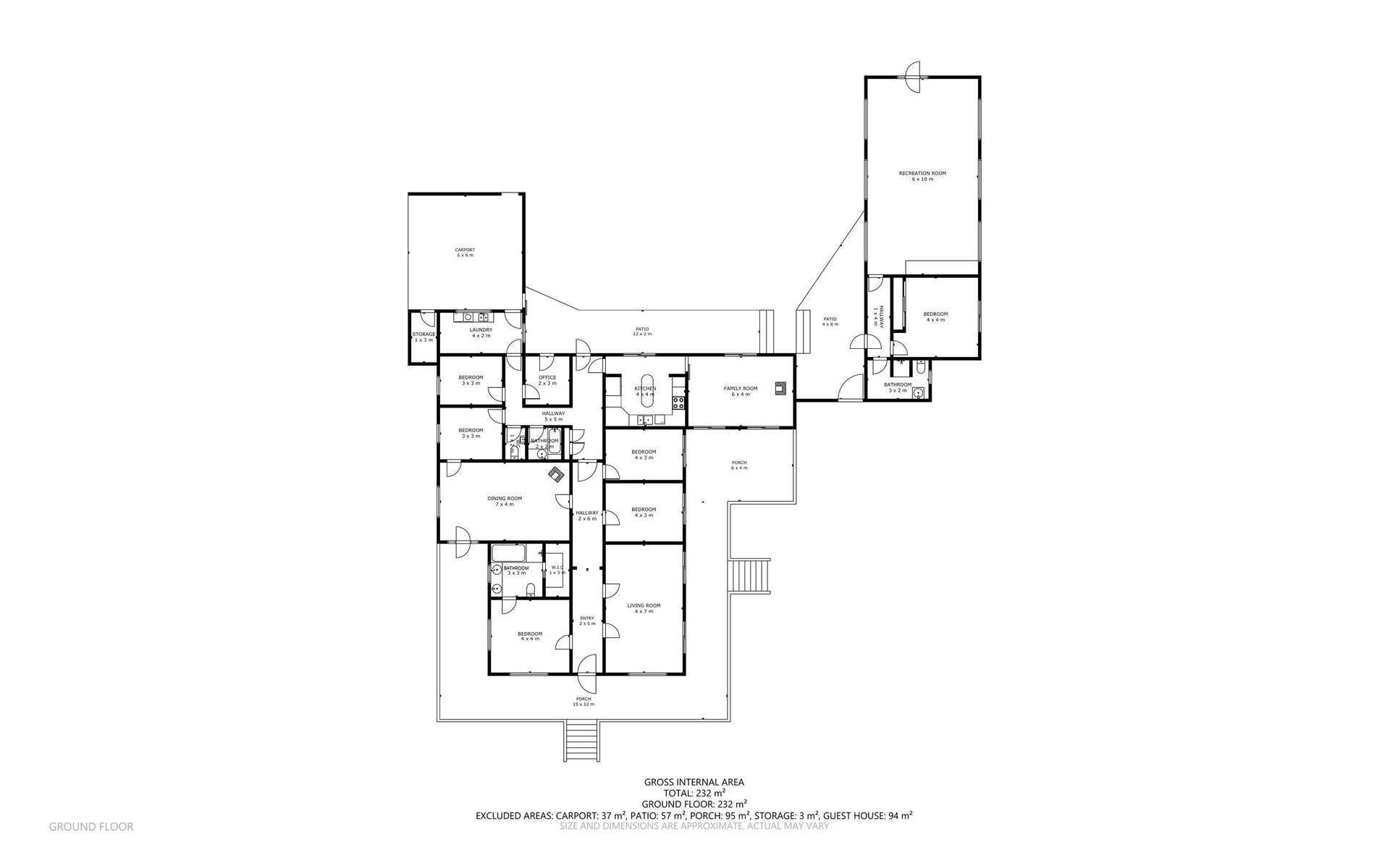 43 Campbell Street, Pittsworth For Sale by Farmbuy.com - floorplan 1