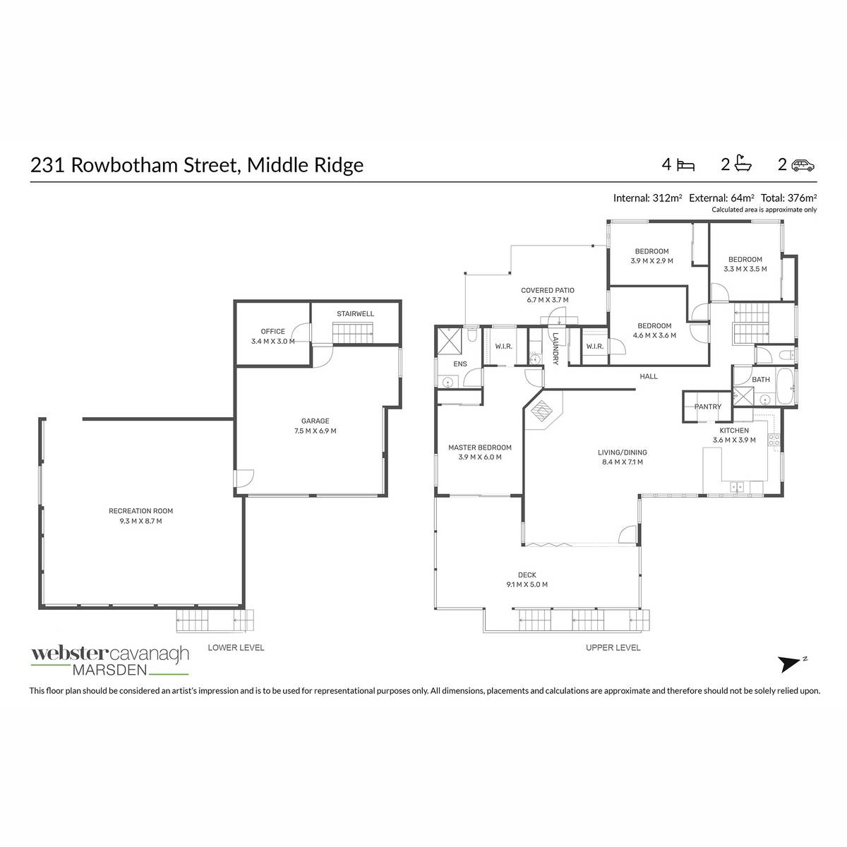 231-233 Rowbotham Street, Middle Ridge For Sale by Farmbuy.com - floorplan 1