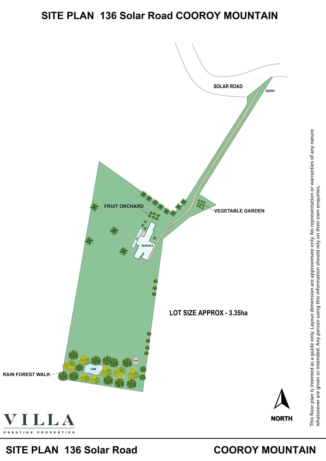 Cooroy Mountain For Sale by Farmbuy.com - floorplan 2