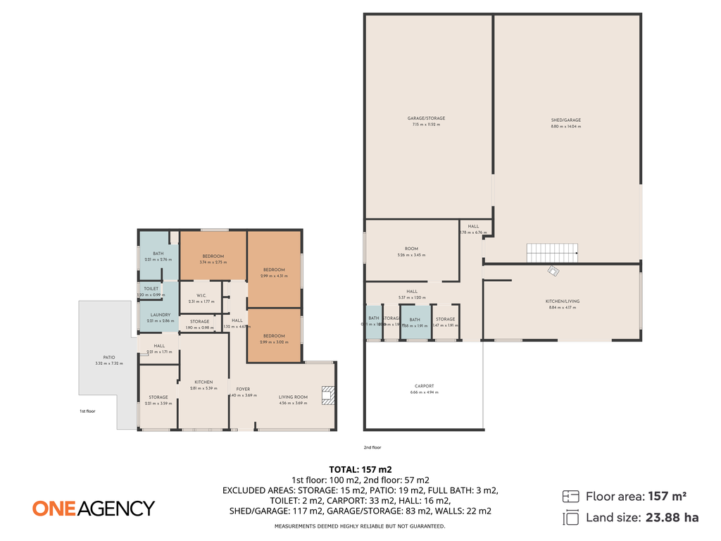 175 Stennings Road, Wynyard For Sale by Farmbuy.com - floorplan 1