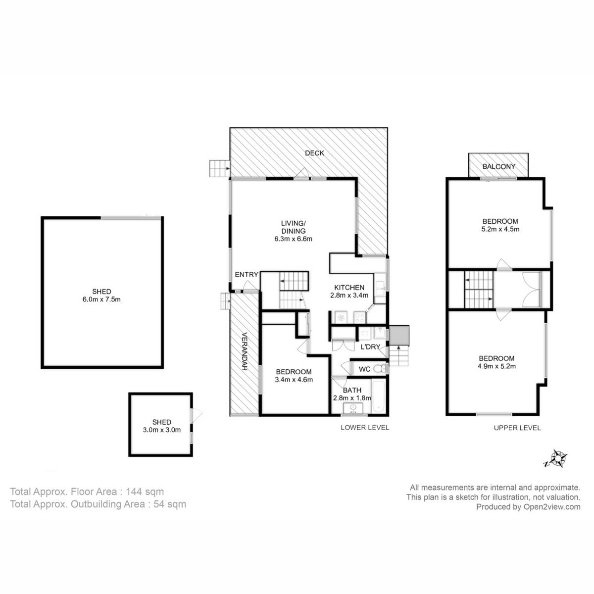 42 Cottons Drive, Little Swanport For Sale by Farmbuy.com - floorplan 1