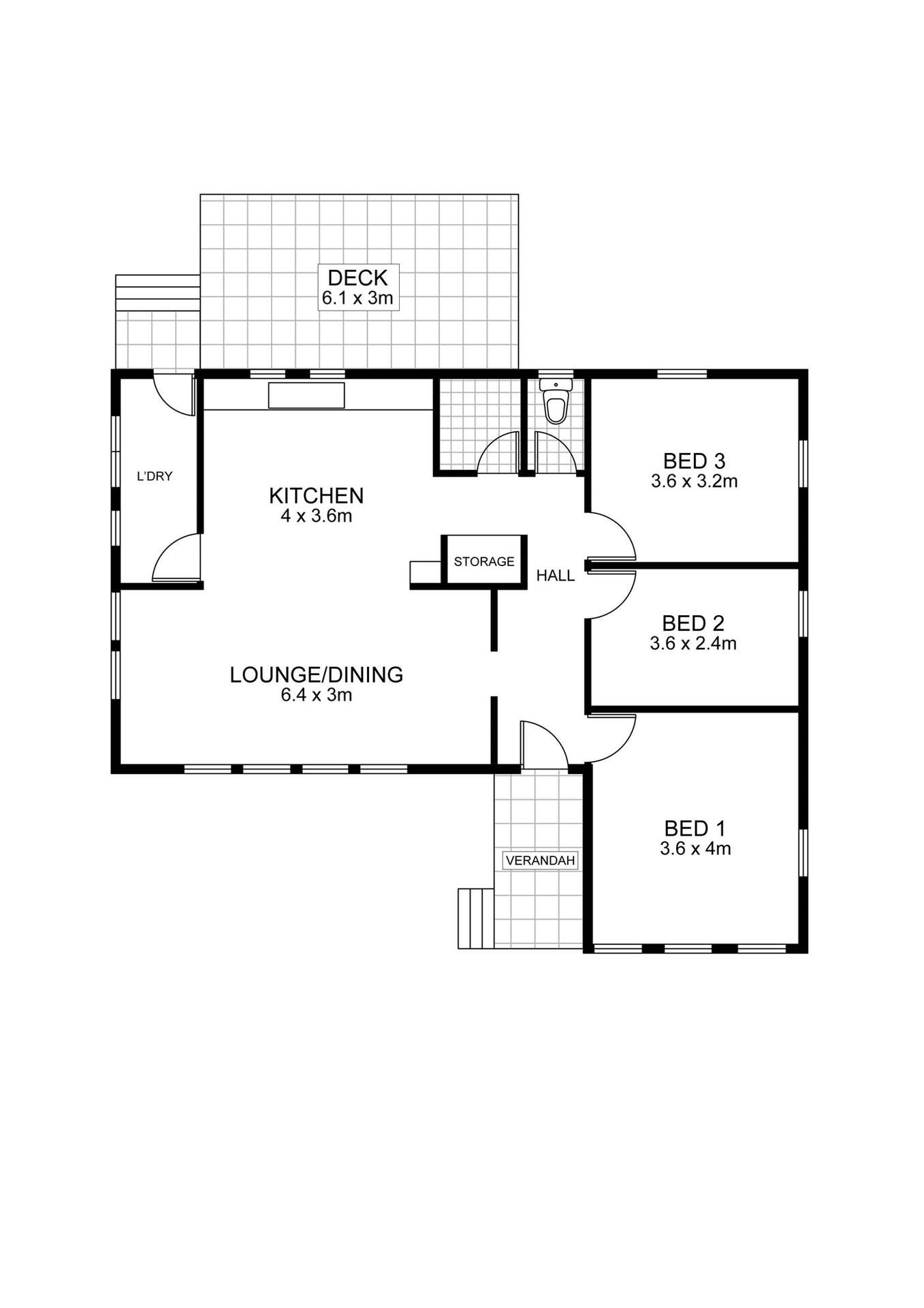 8 Grabben Gullen Road, Crookwell Sold by Farmbuy.com - floorplan 1