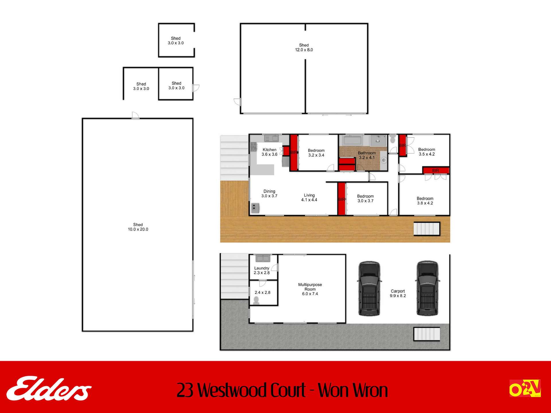 23 Westwood Court, Won Wron For Sale by Farmbuy.com - floorplan 1