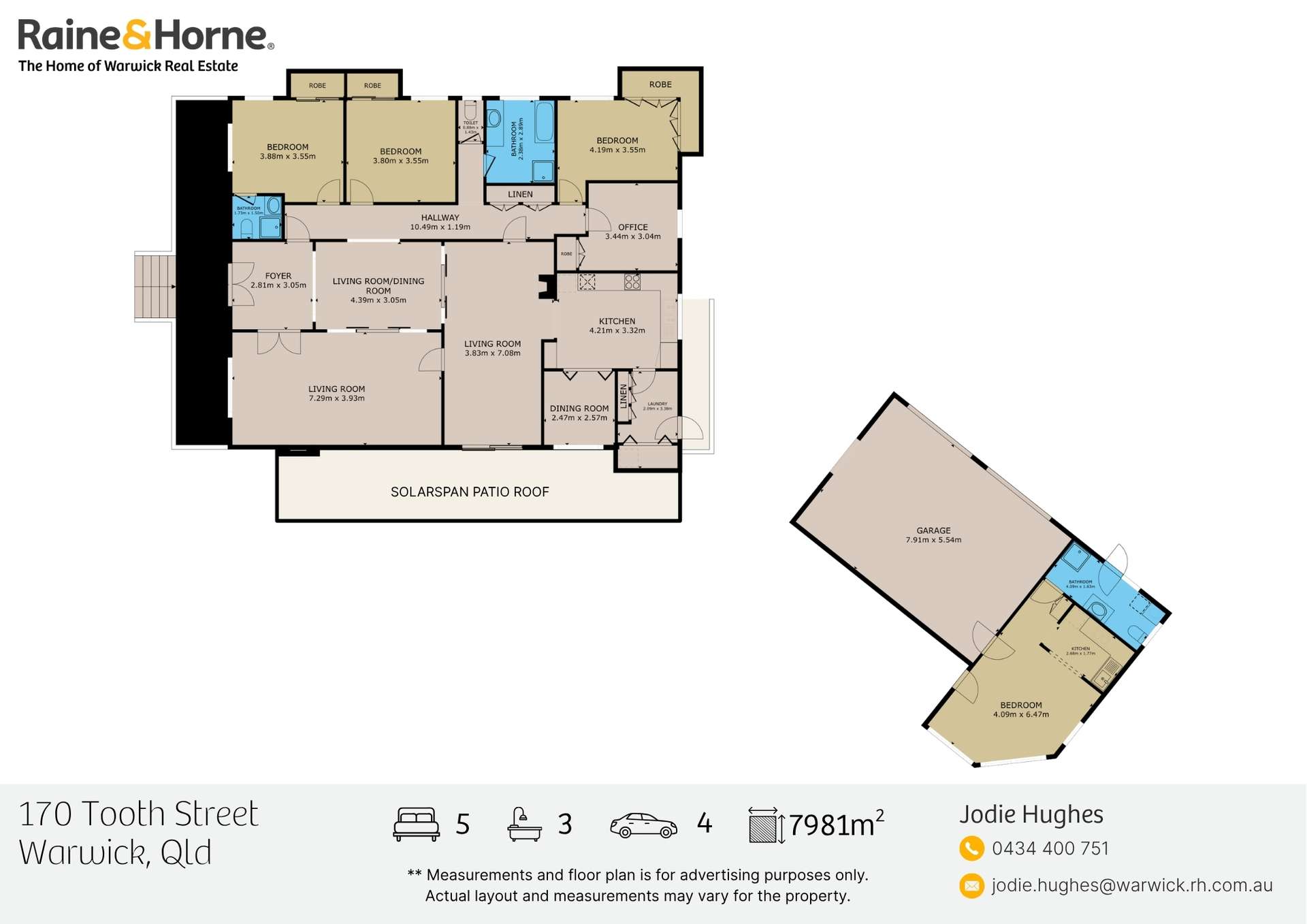 170 Tooth Street, Warwick For Sale by Farmbuy.com - floorplan 1