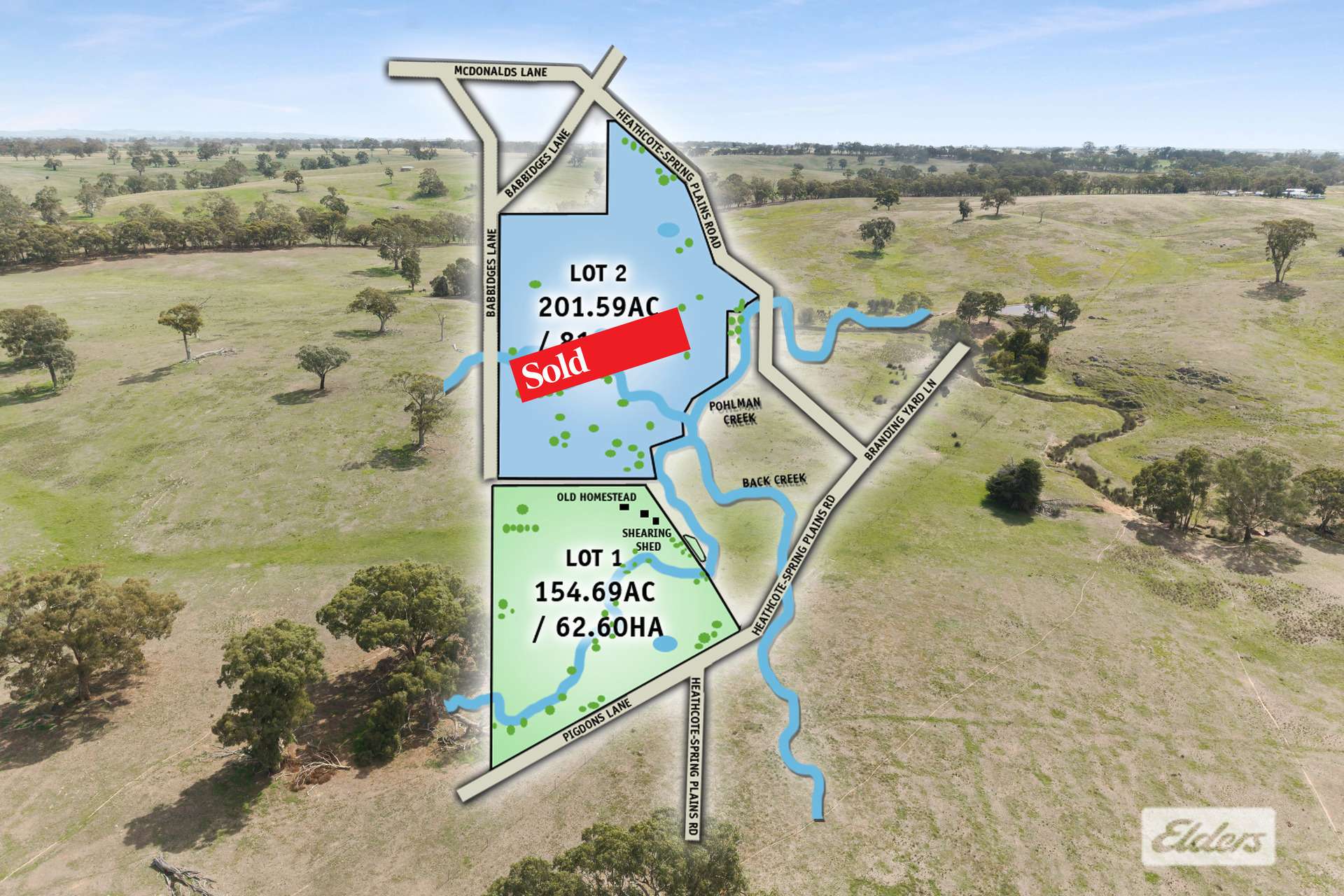 1105 Heathcote-Spring Plains Road, Mia Mia For Sale by Farmbuy.com - image 1