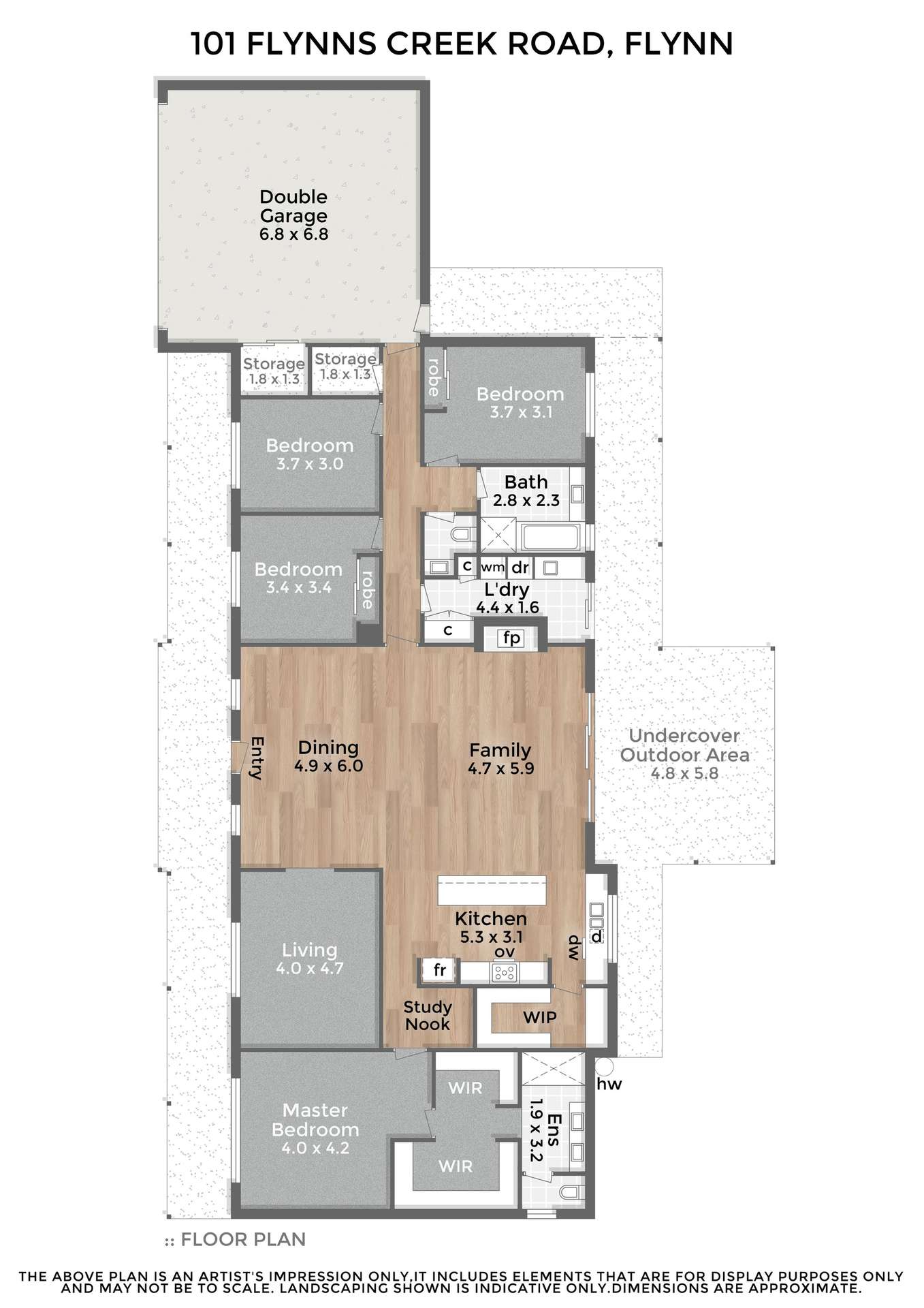 101 Flynns Creek Road, Flynn For Sale by Farmbuy.com - floorplan 2