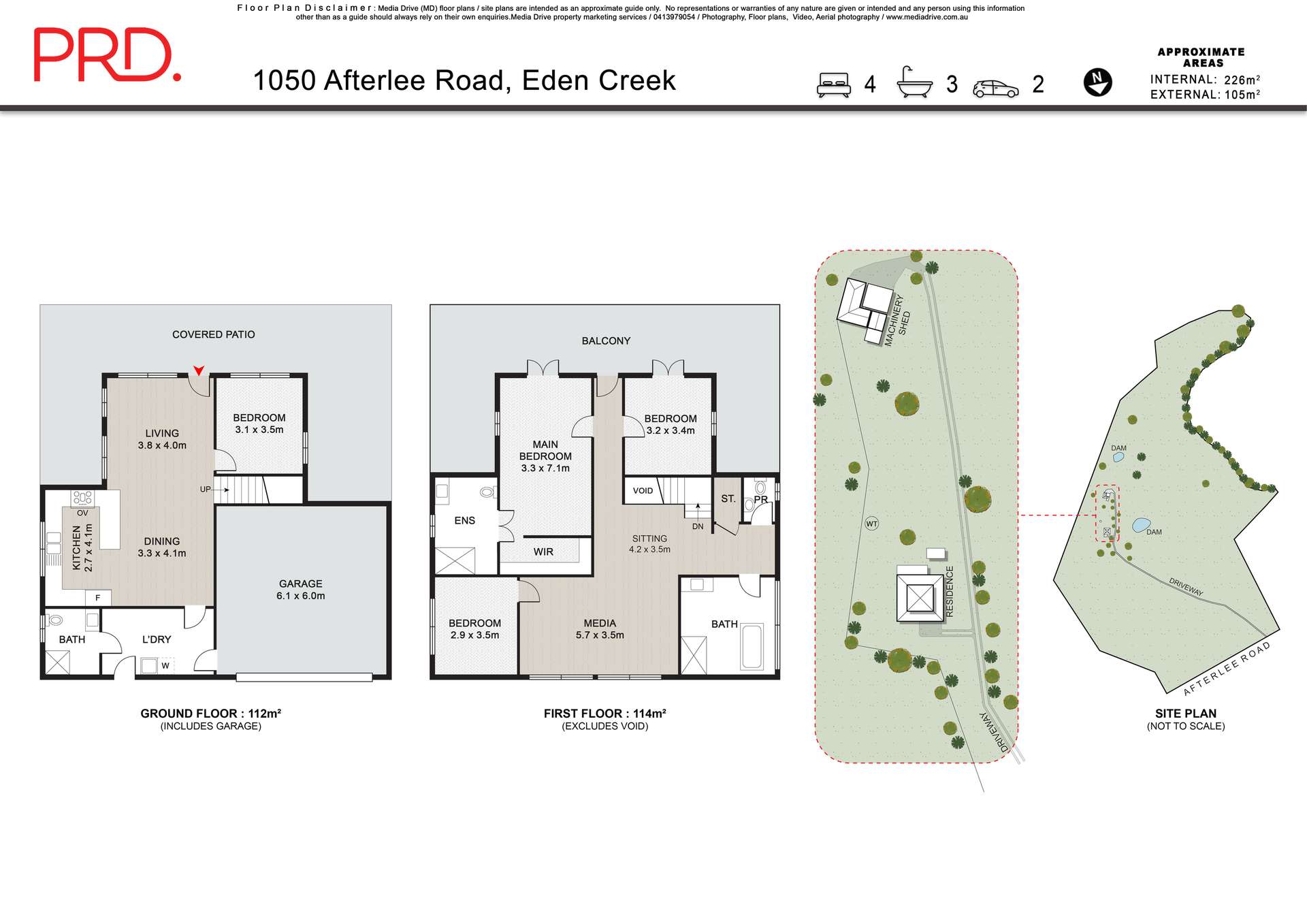 1050 Afterlee Road, Eden Creek For Sale by Farmbuy.com - floorplan 1