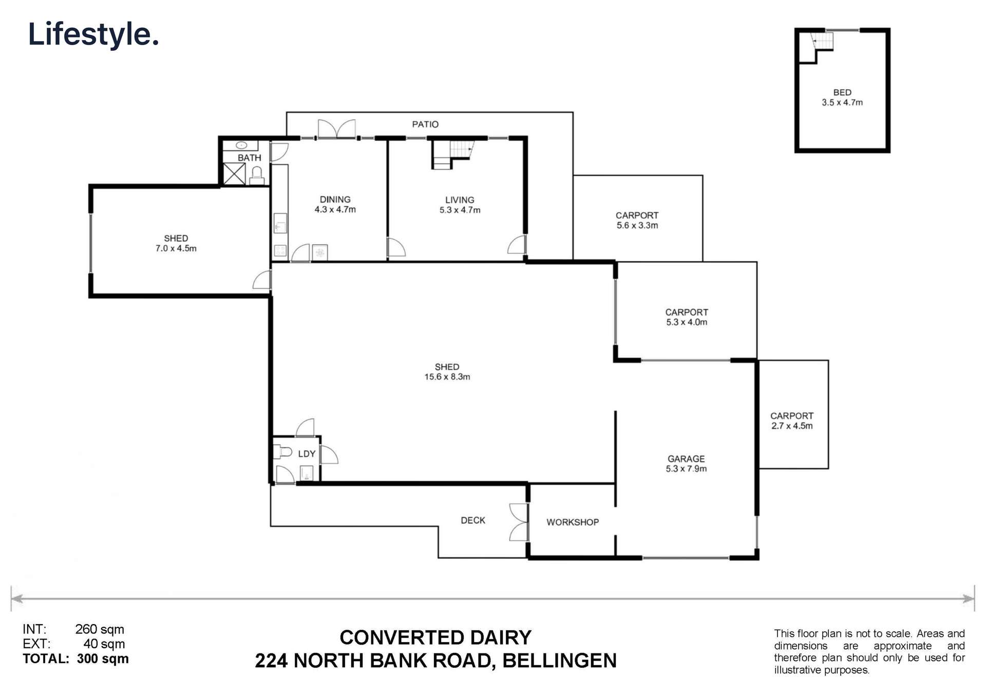 224 North Bank Road, Bellingen For Sale by Farmbuy.com - floorplan 2